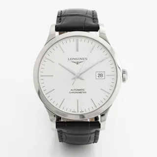 Longines Record L2.821.4.72.2 Stainless steel