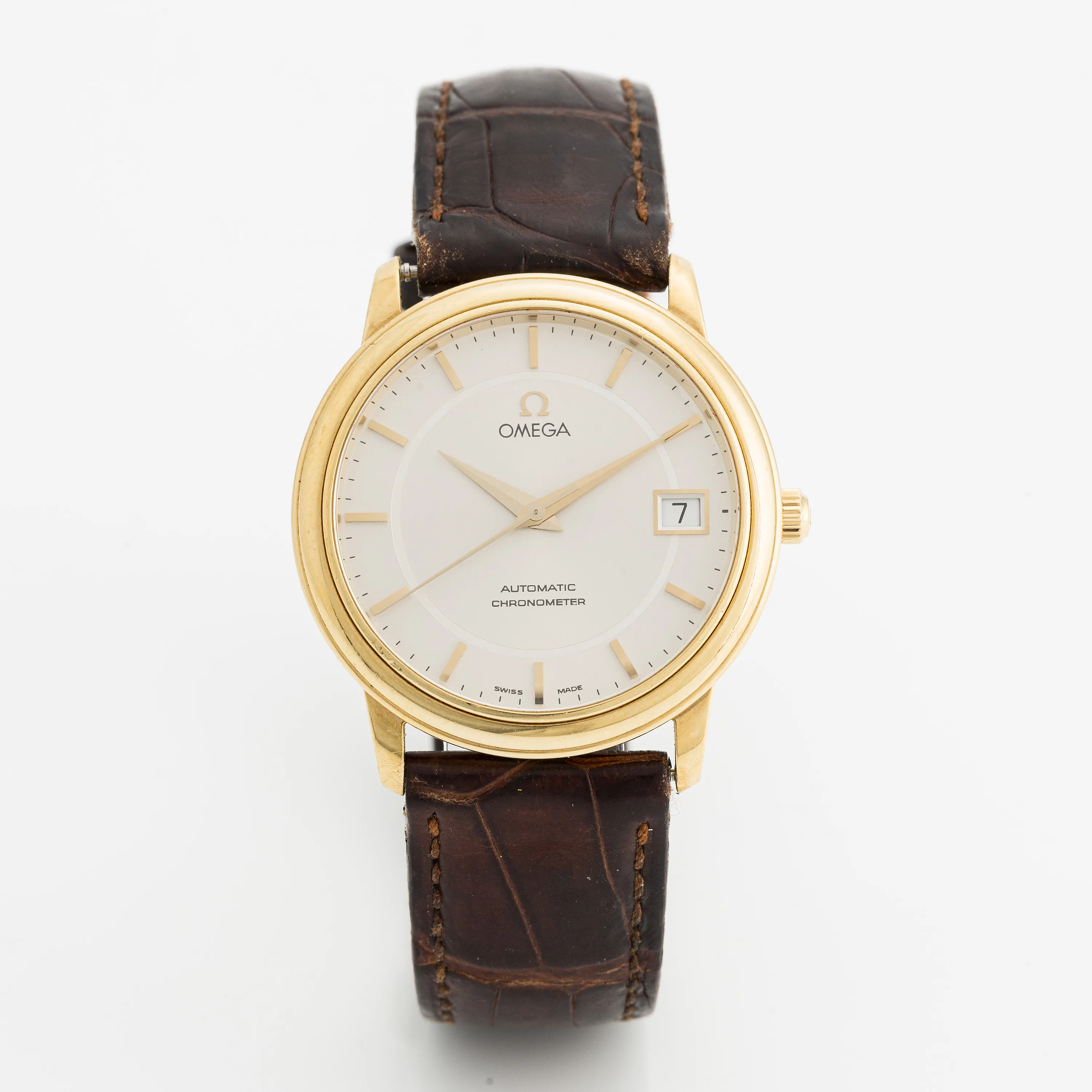 Omega De Ville Prestige 34.5mm Yellow gold