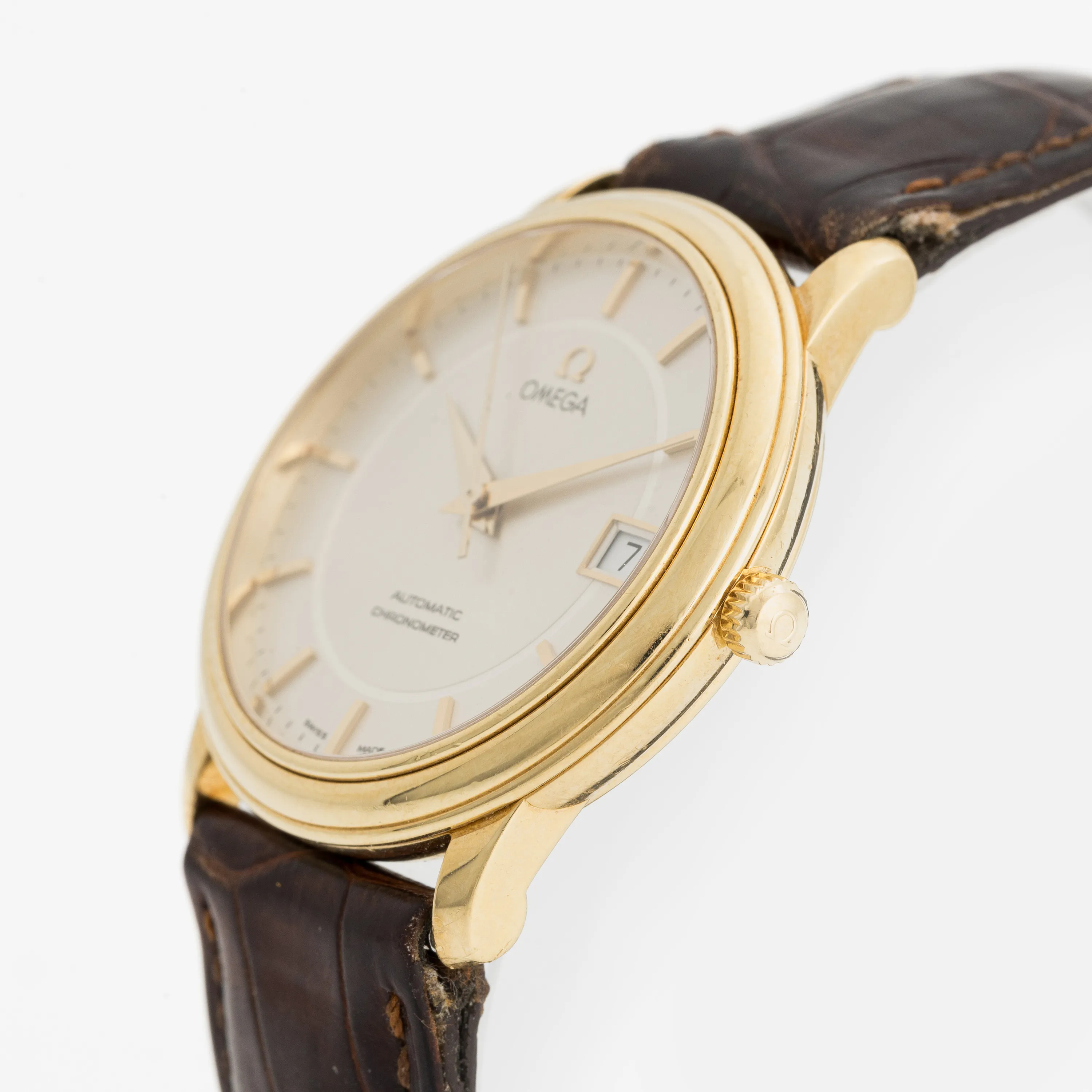 Omega De Ville Prestige 34.5mm Yellow gold 1