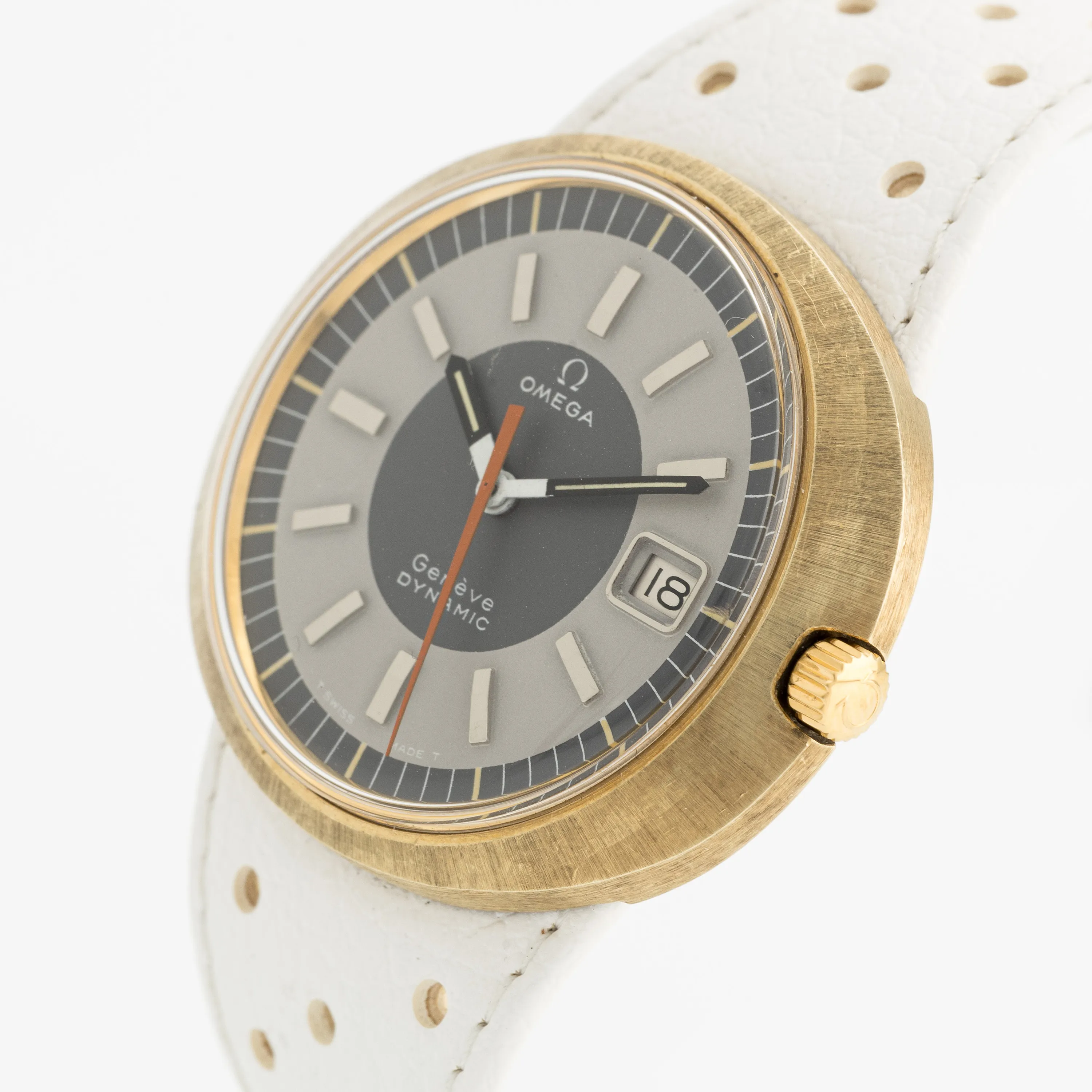 Omega Dynamic 41.5mm Yellow gold and stainless steel Gray 1