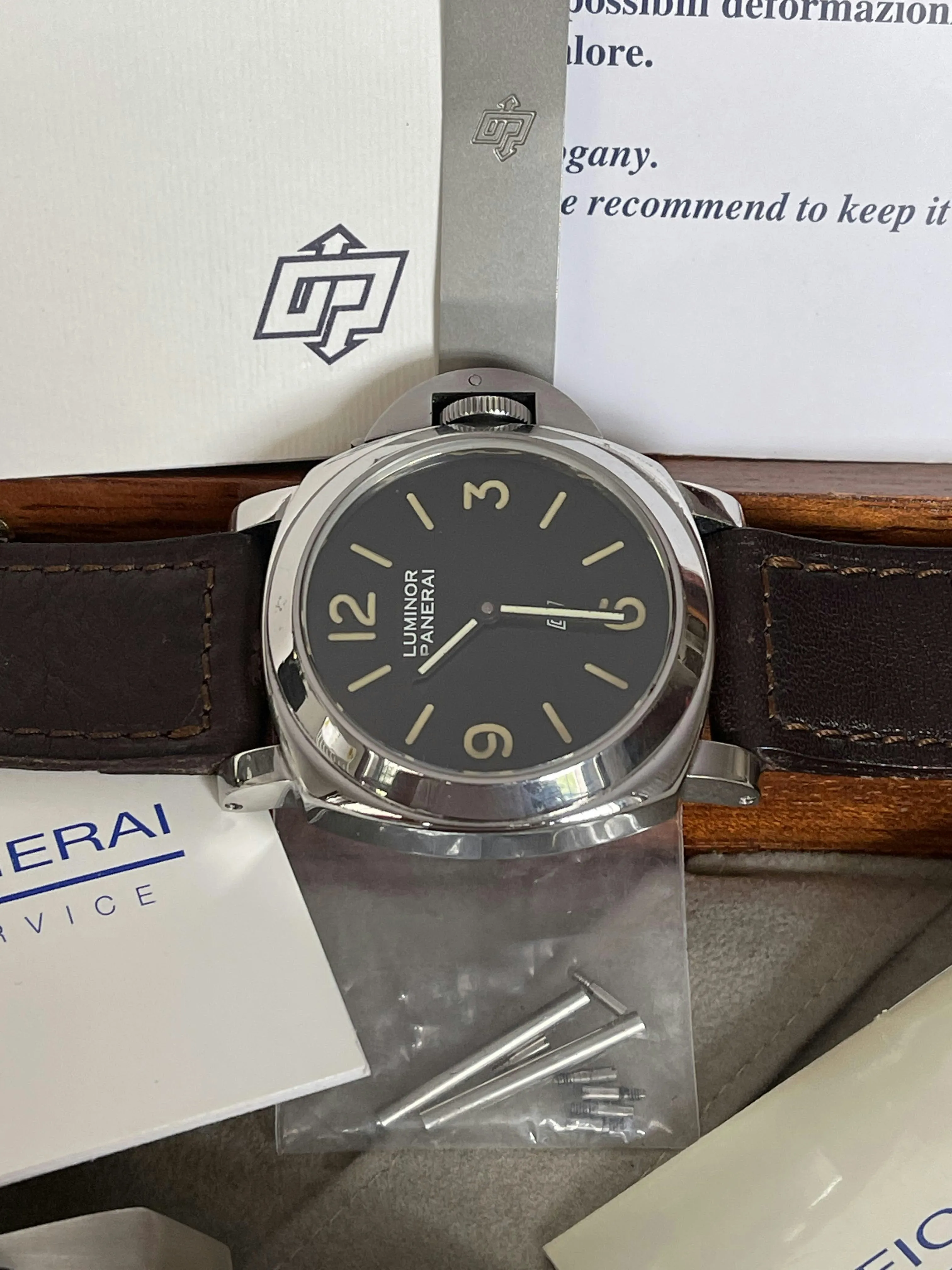 Panerai Pre-Vendome 5218-201/A 44mm Stainless steel Black 5