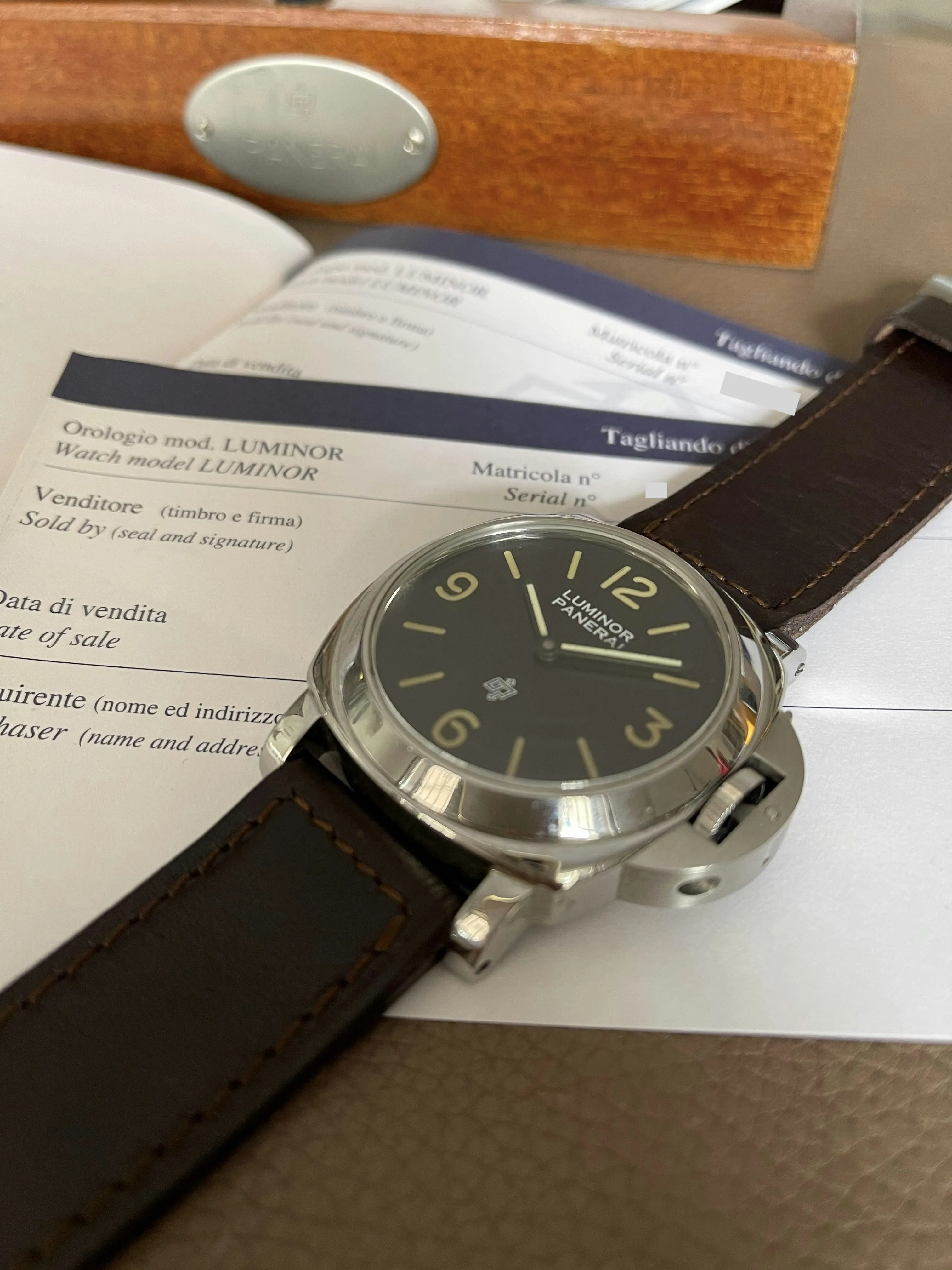 Panerai Pre-Vendome 5218-201/A 44mm Stainless steel Black 9