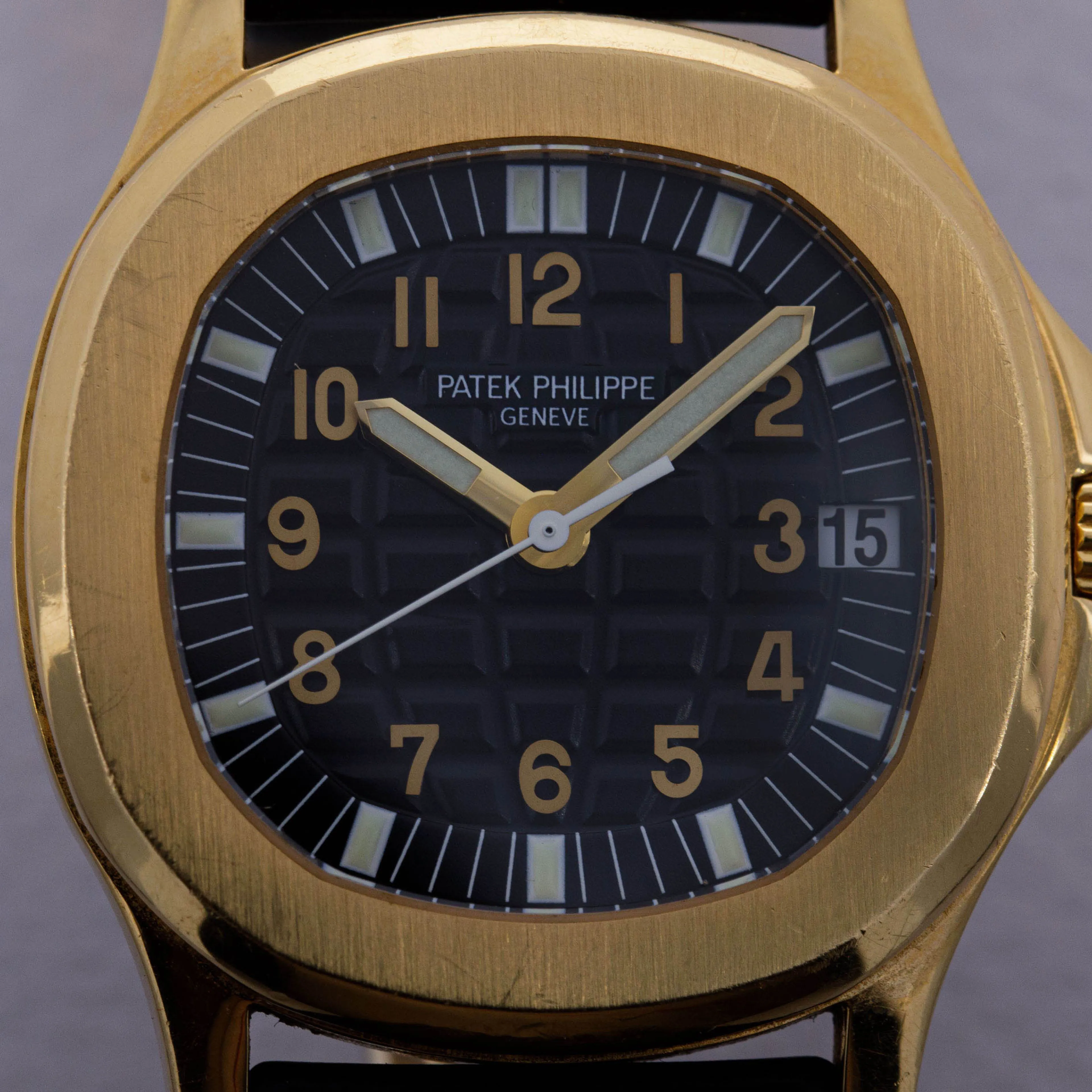 Patek Philippe Aquanaut 5066J-001 36mm Yellow gold Black 11