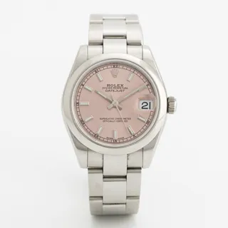 Rolex Datejust 31 178240 Stainless steel Pink