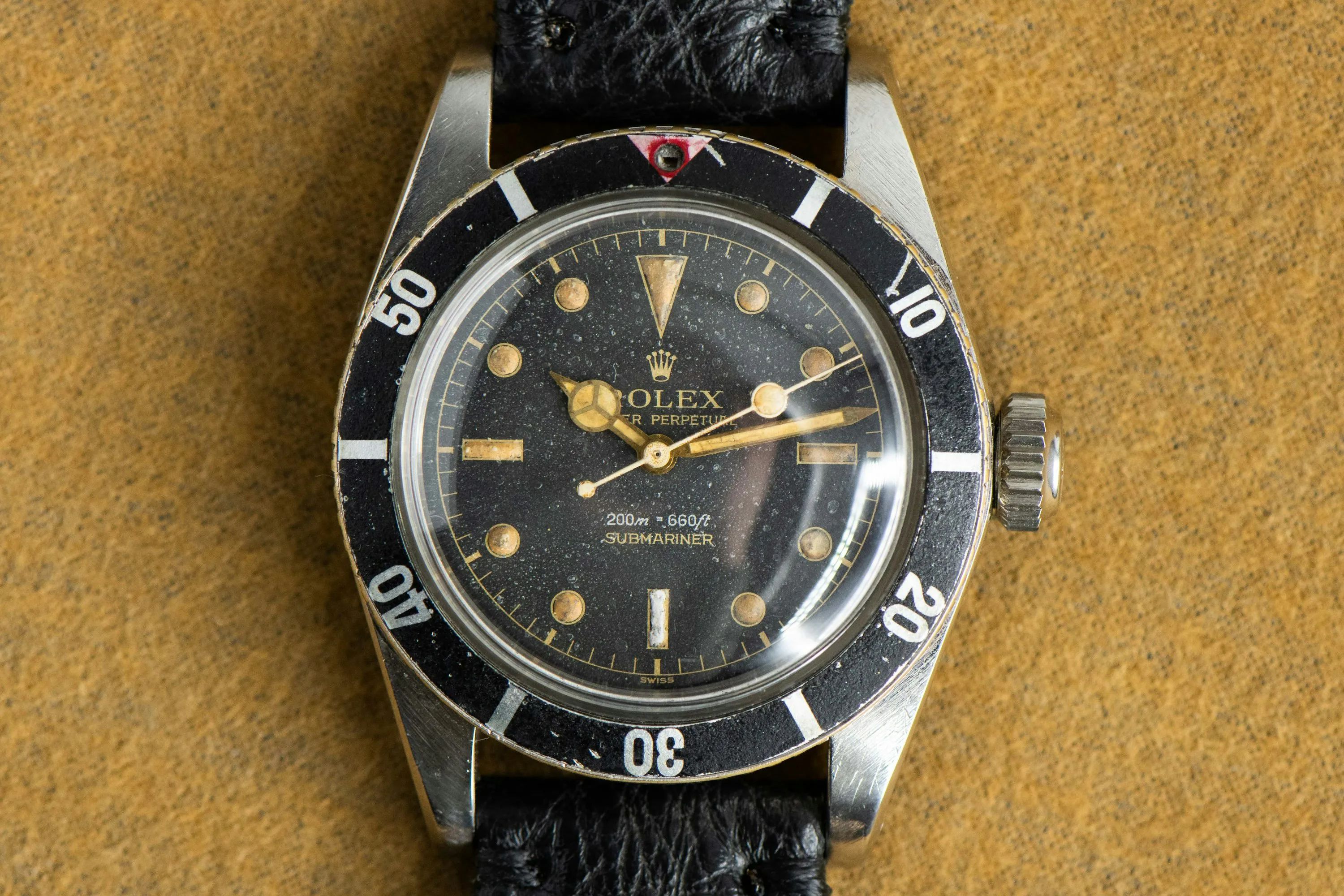 Rolex Submariner 6538 38mm Stainless steel Black 3