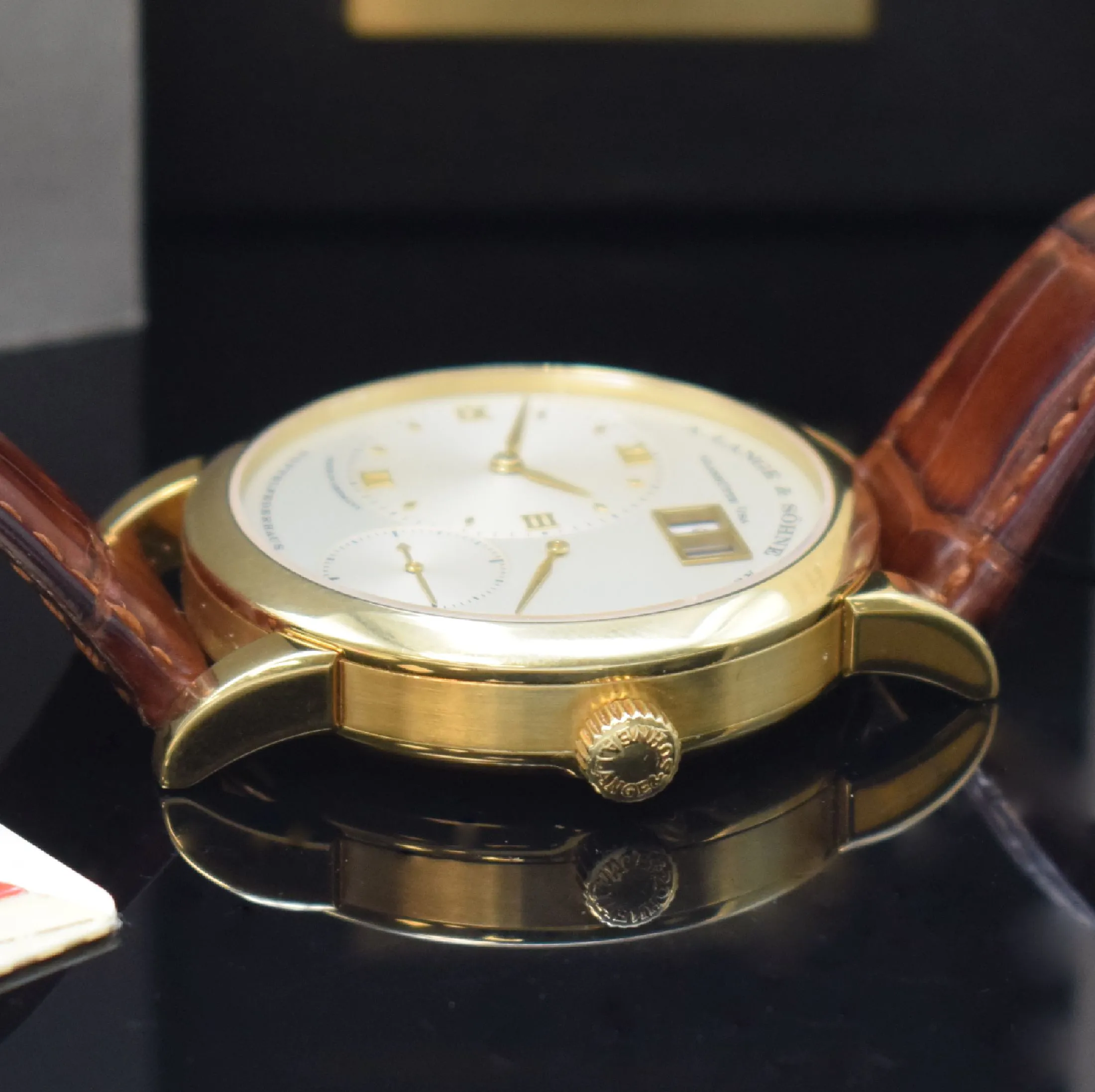 A. Lange & Söhne Lange 1 101.001 38.5mm Yellow gold Silver 4