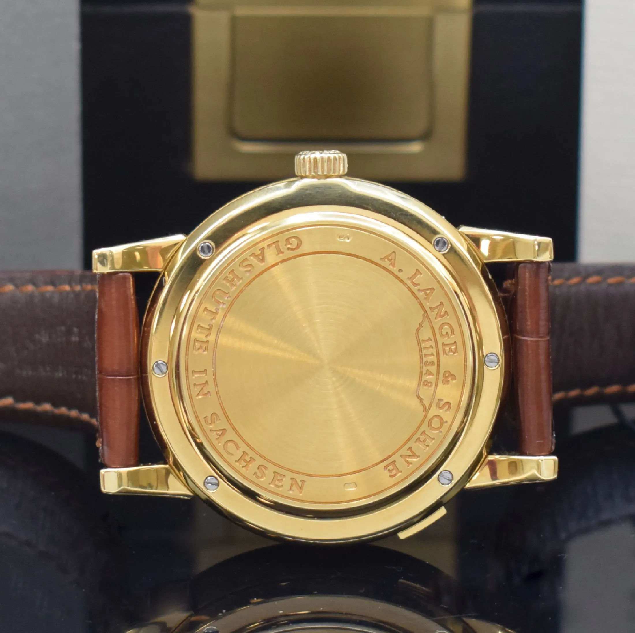 A. Lange & Söhne Lange 1 101.001 38.5mm Yellow gold Silver 6