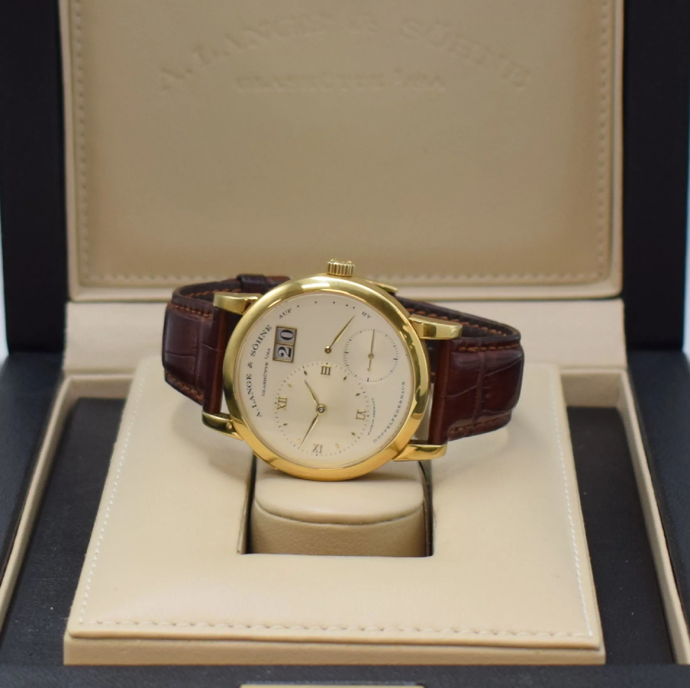 A. Lange & Söhne Lange 1 101.001 38.5mm Yellow gold Silver 11