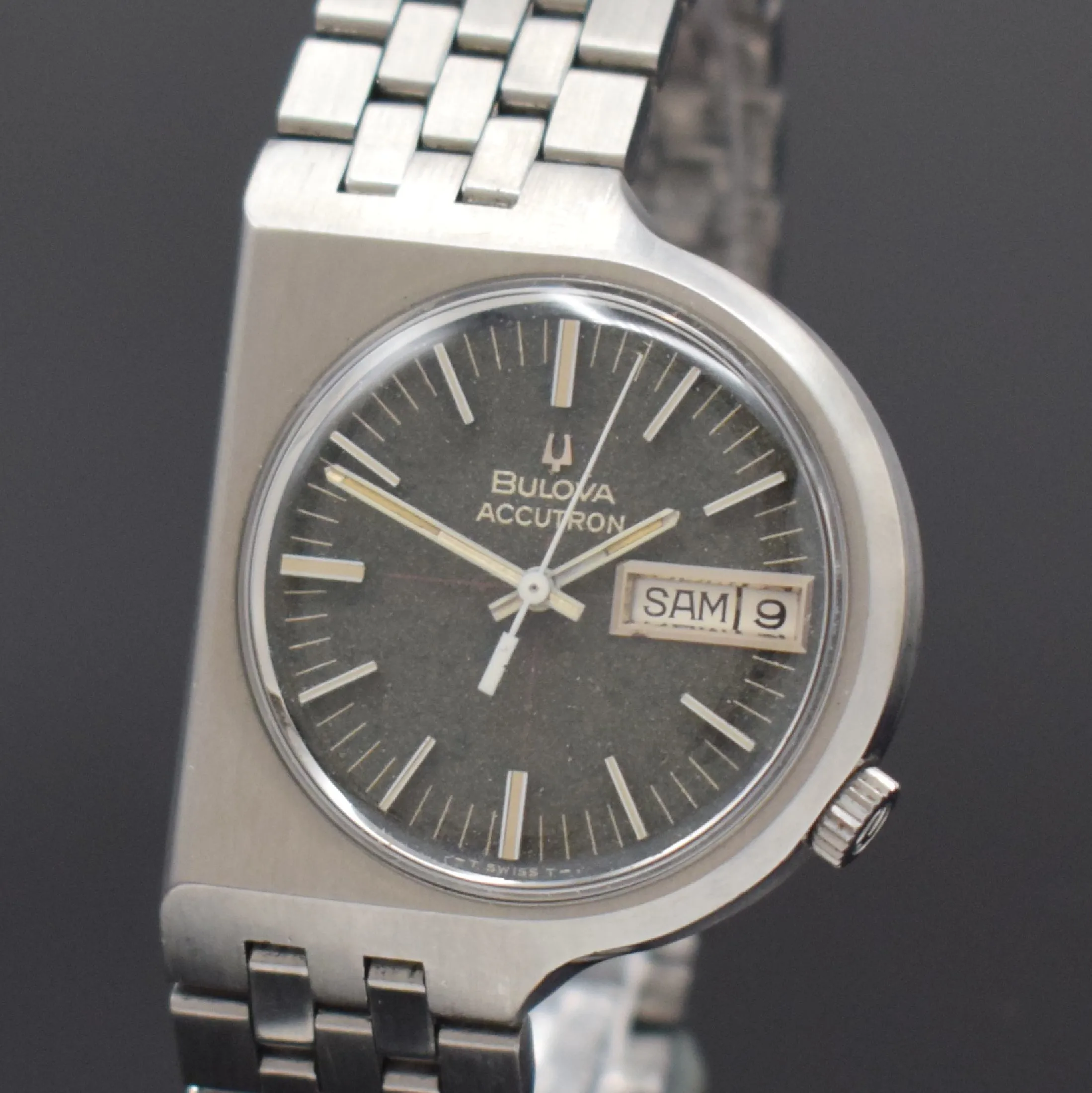 Bulova Accutron 42mm Stainless steel Gray 1