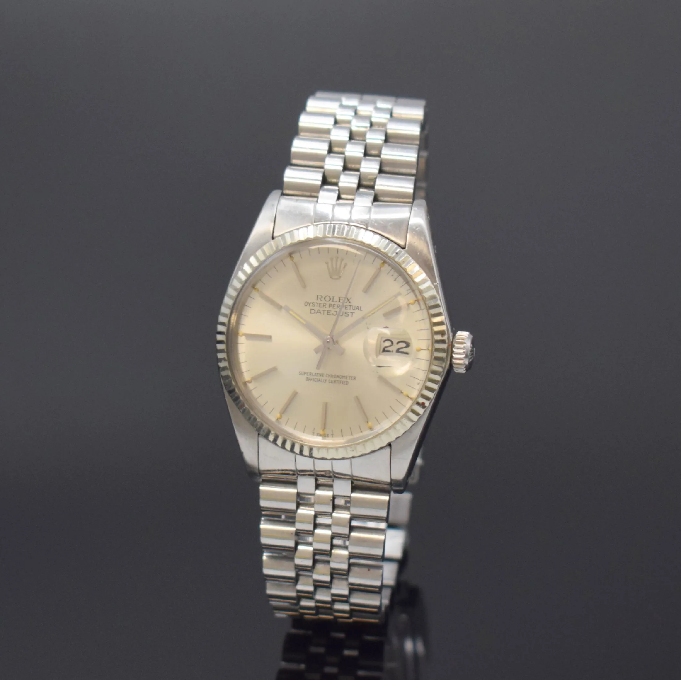 Rolex Datejust 36 16014 36mm Stainless steel Silver