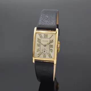 Bulova Yellow gold Silver