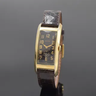 Waltham Watch Company Gold-plated Black