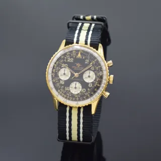 Breitling Navitimer Cosmonaute 809 Gold-plated Black