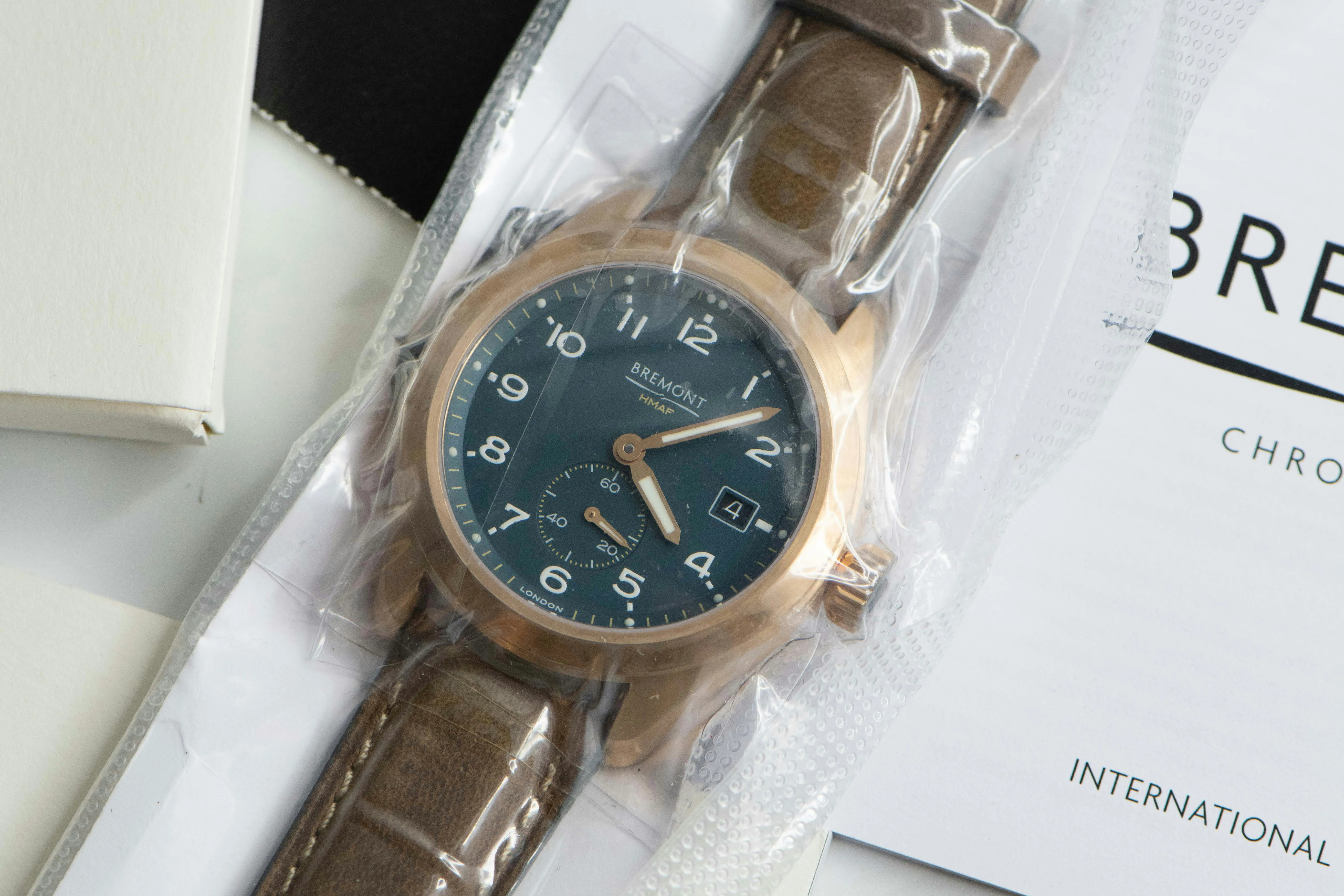 Bremont Broadsword-BZ-SO 40mm Bronze Blue