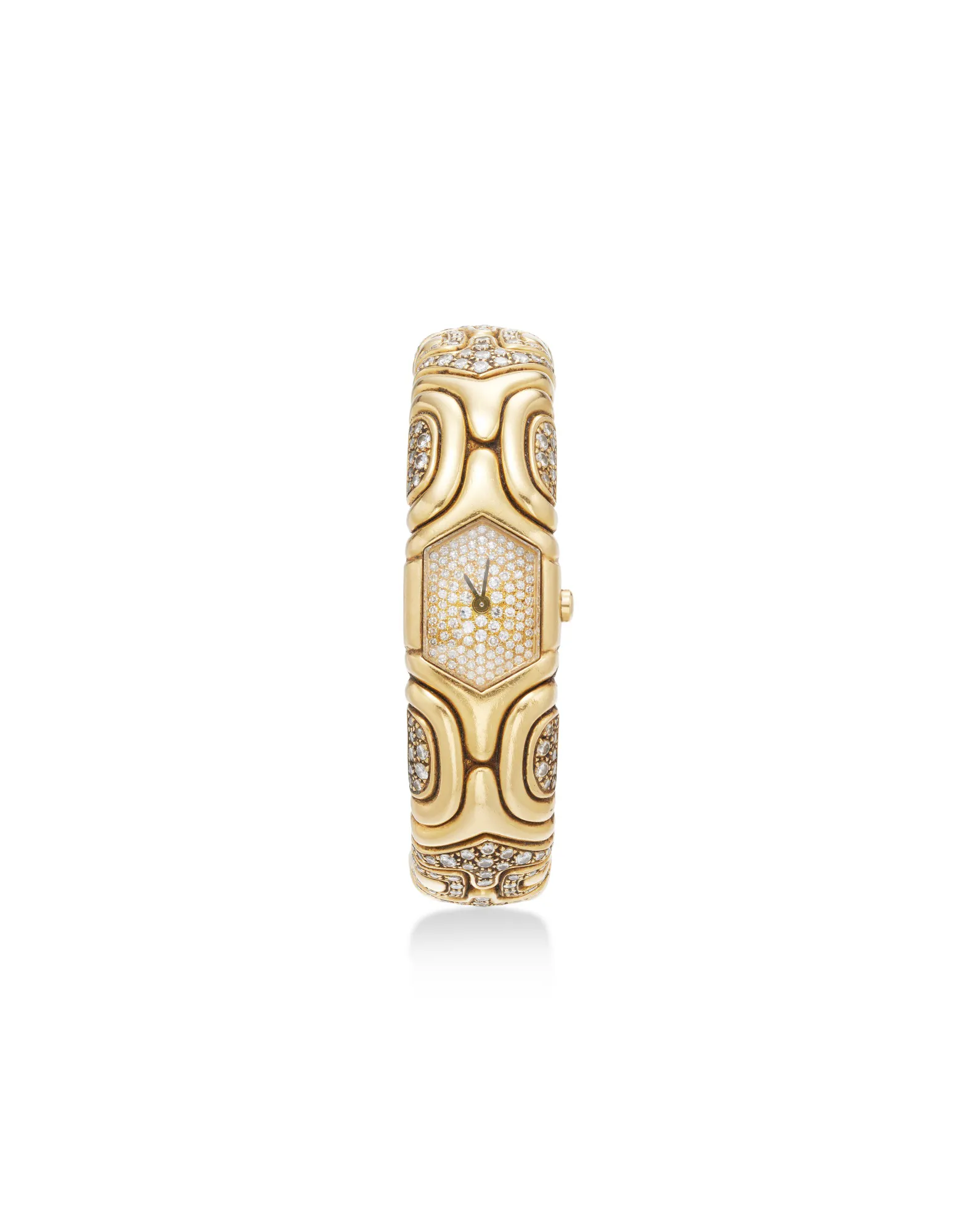 Bulgari Parentesi BJ 02 165mm Yellow gold Diamond