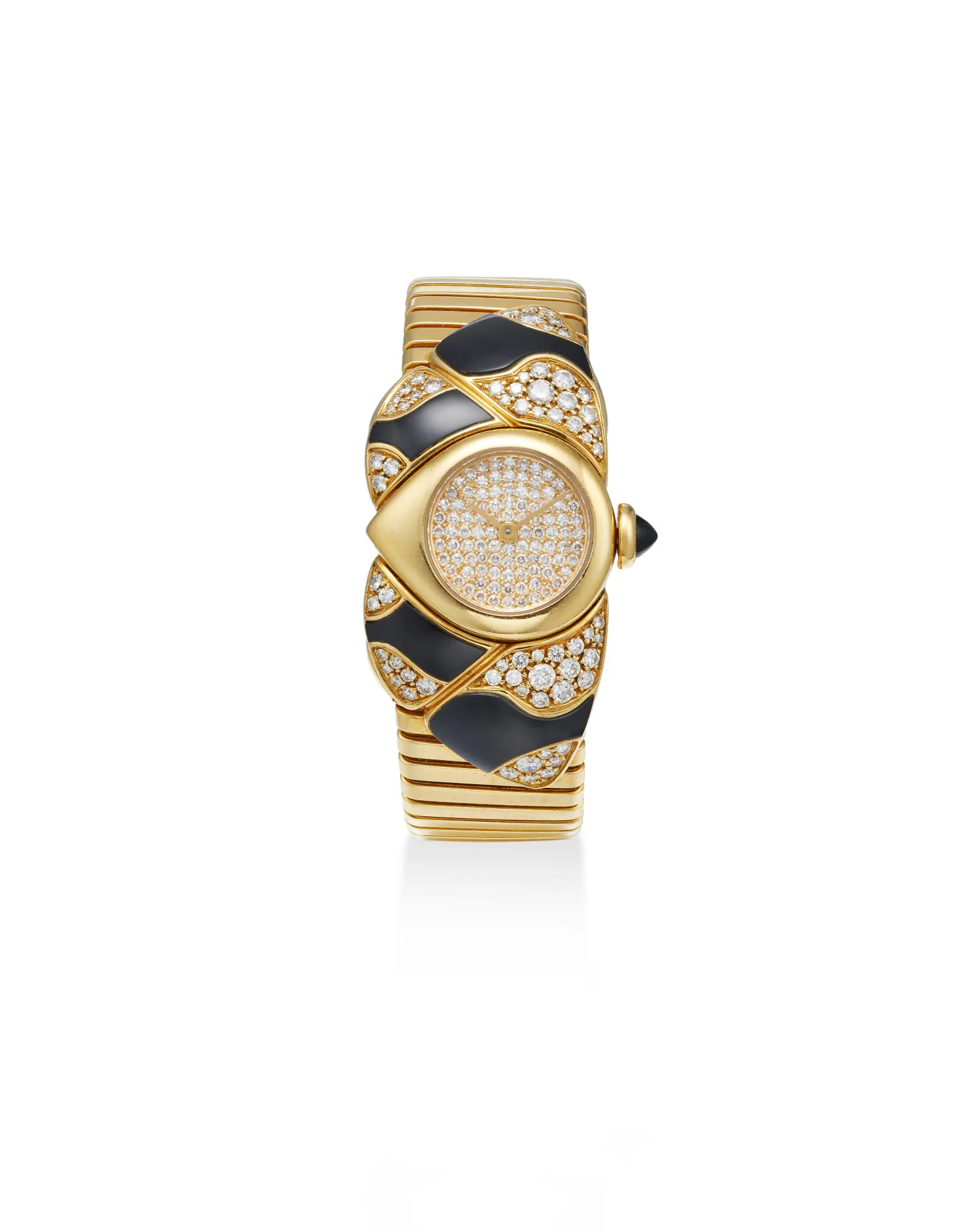 Bulgari Farfalla BJ04 22mm Yellow gold Diamond