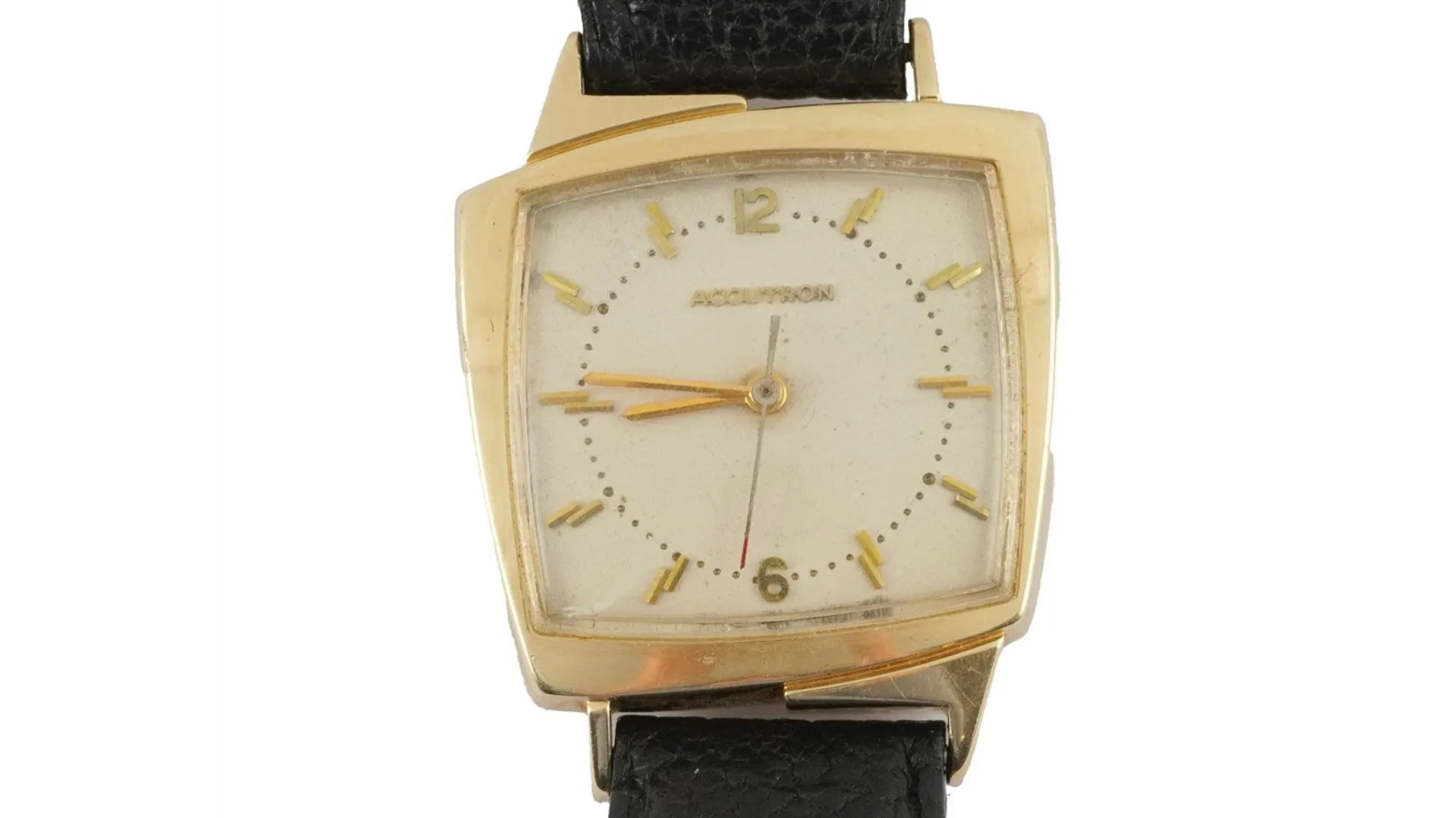 Bulova Accutron 32mm Yellow gold Silver