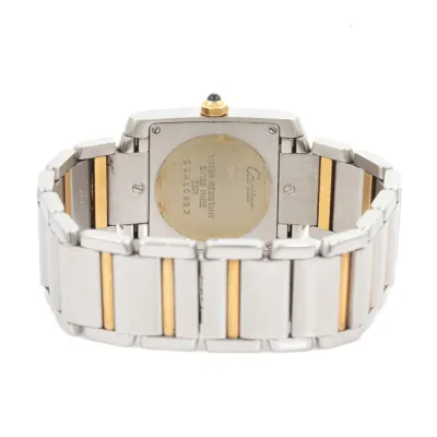 Cartier Tank Française W51006Q4 29mm Yellow gold and Stainless steel Silver 5