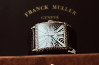 Franck Muller Master Square 6000 H SC D Rose gold and Diamond Silver