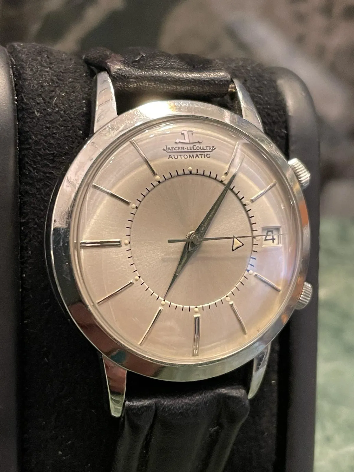 Jaeger-LeCoultre Memovox 855 37mm Stainless steel Silver 1