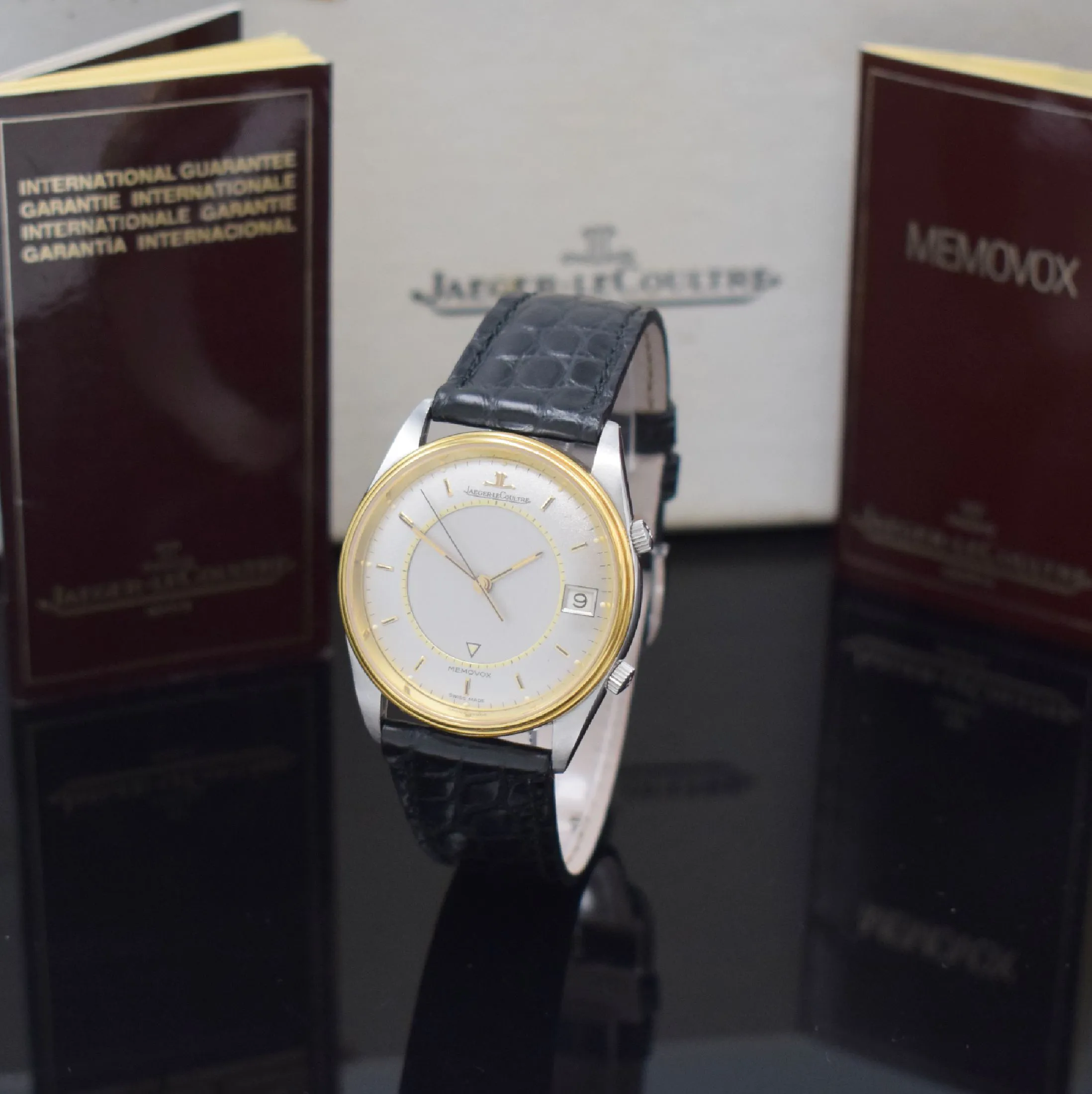 Jaeger-LeCoultre Memovox 141.012.5 36mm Stainless steel Silver