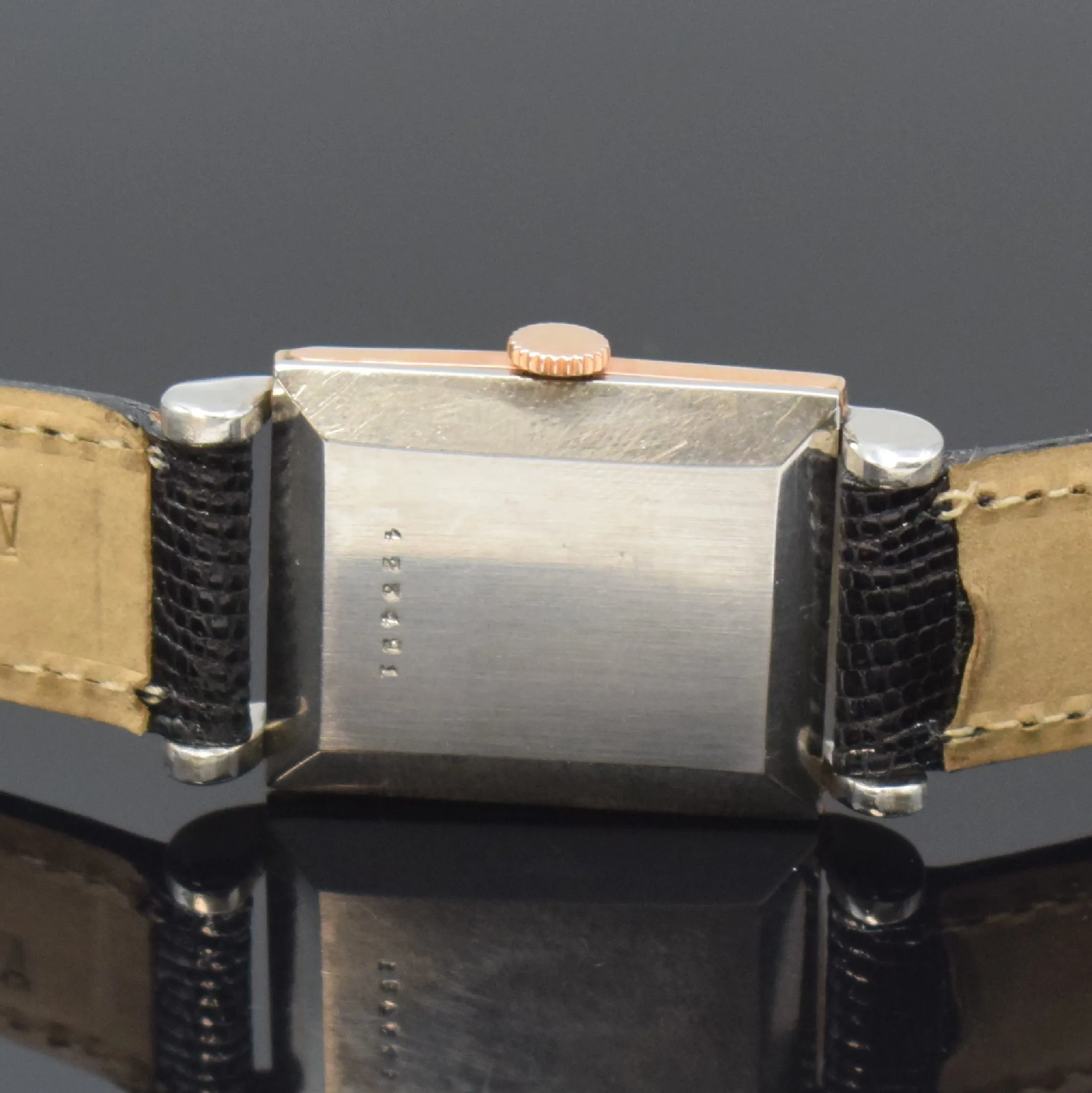 Jaeger-LeCoultre 22mm Rose gold and Stainless steel Gilt 3