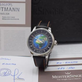 MeisterSinger Stainless steel Black