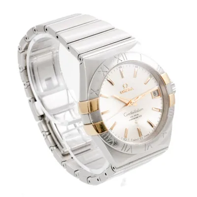 Omega Constellation 123.20.38.21.02.004 38mm Rose gold and Stainless steel Silver 5