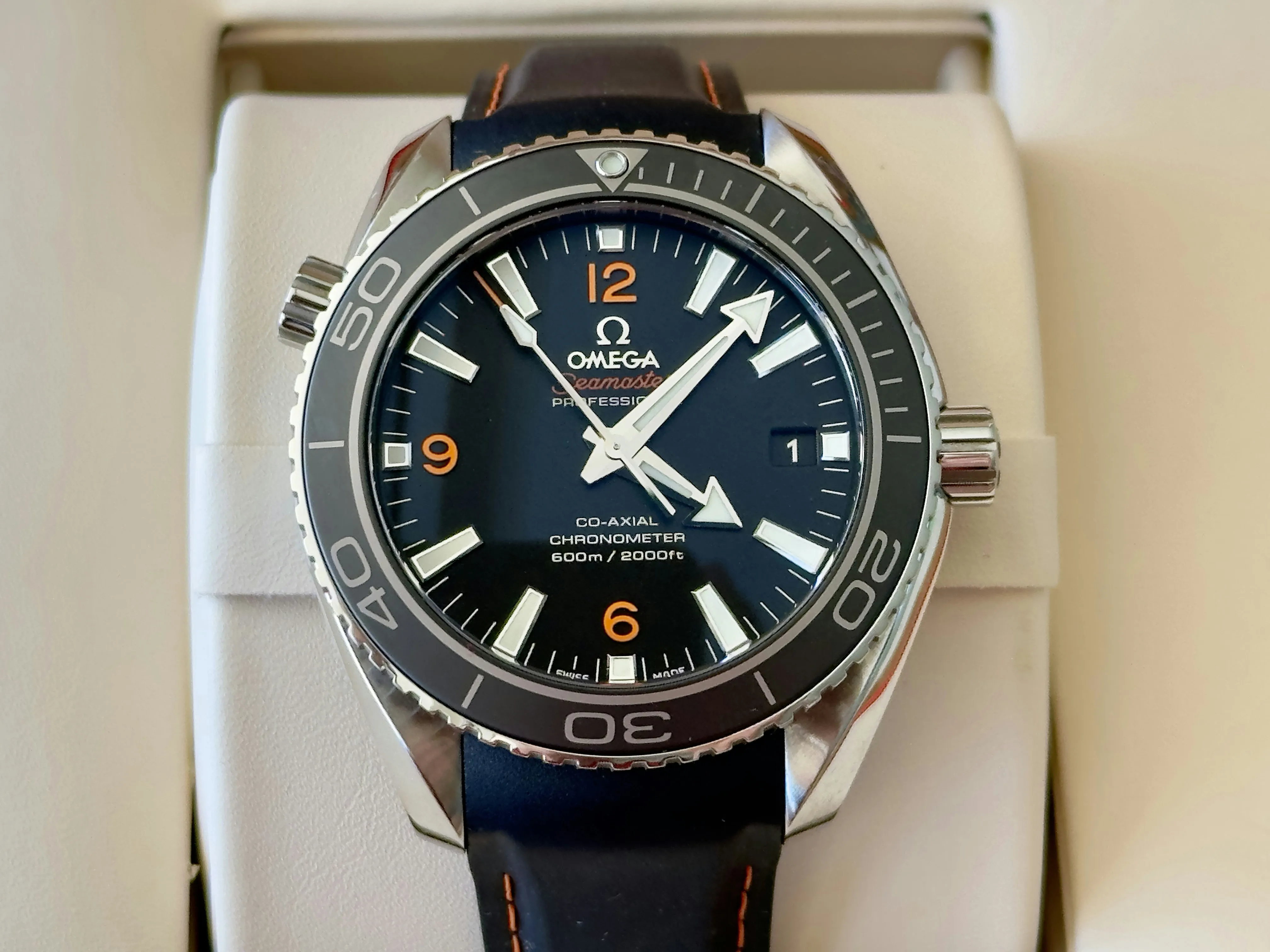 Omega Seamaster Planet Ocean 232.32.42.21.01.005 42mm Stainless steel Black 11