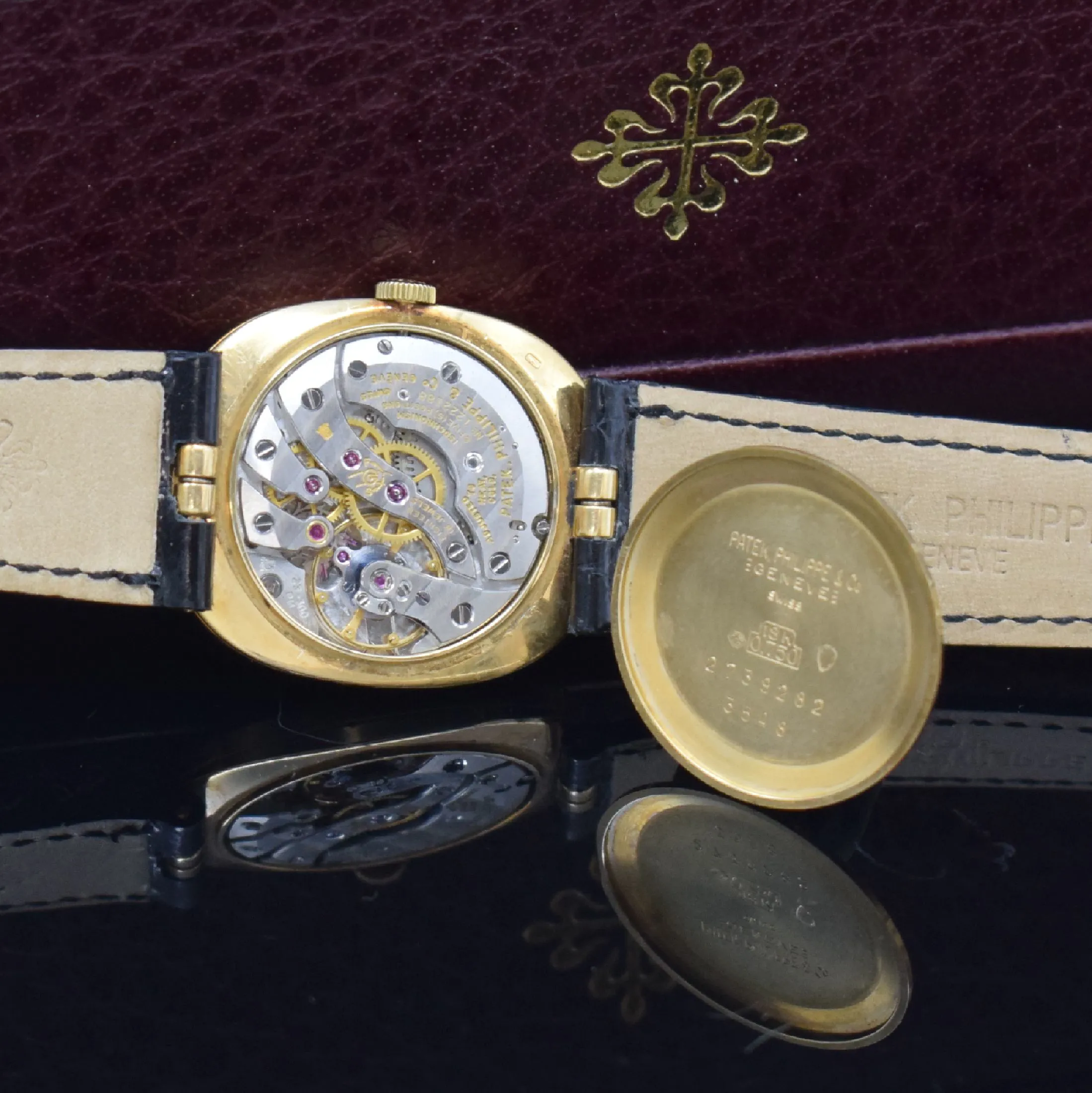 Patek Philippe Ellipse 3548 27mm Yellow gold Silver 5