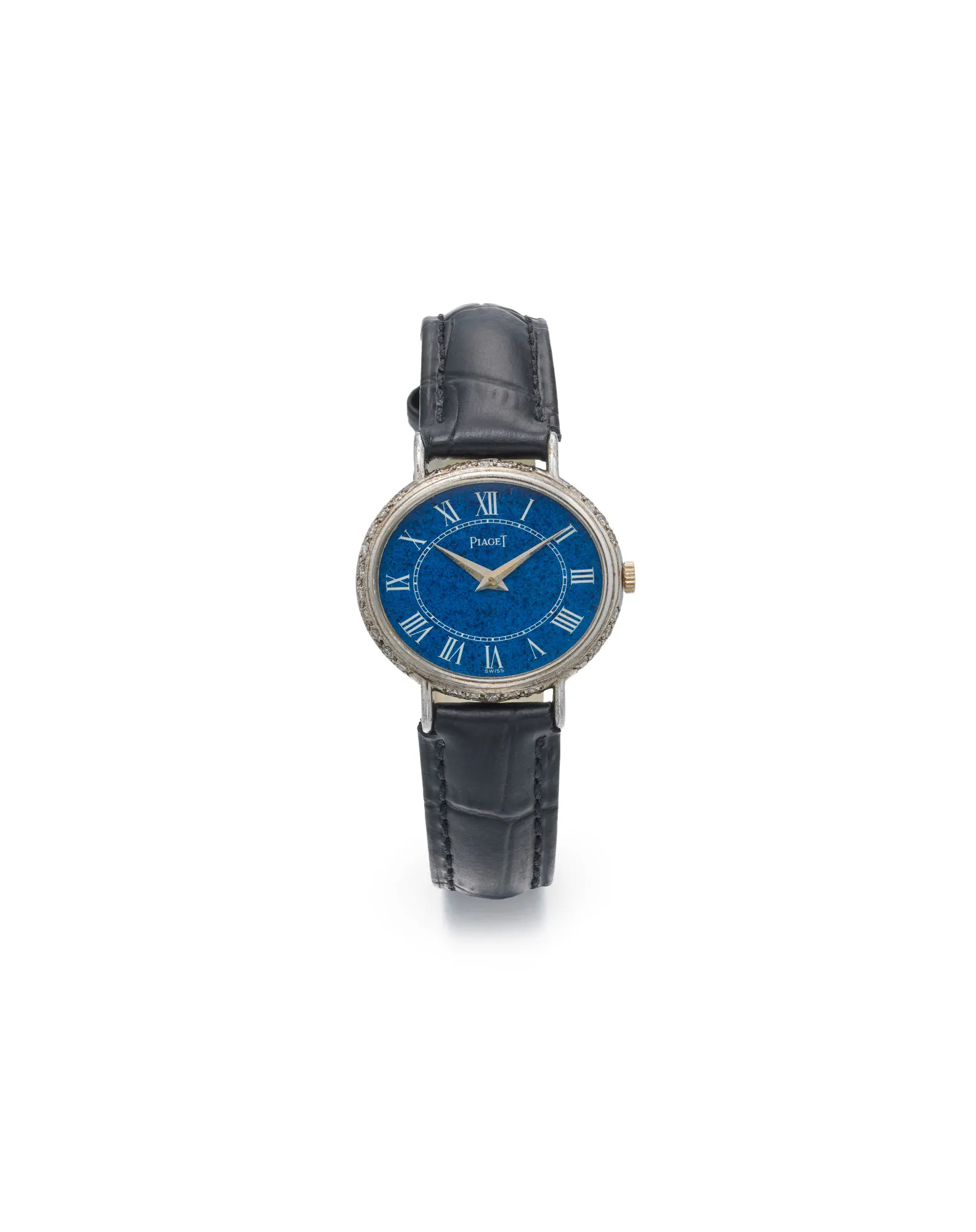 Piaget 9802 27mm White gold Blue