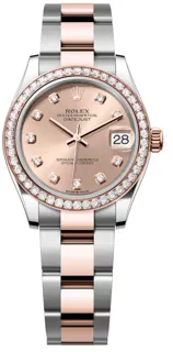 Rolex Datejust 278381RBR-0023 Rose gold and Stainless steel Pink