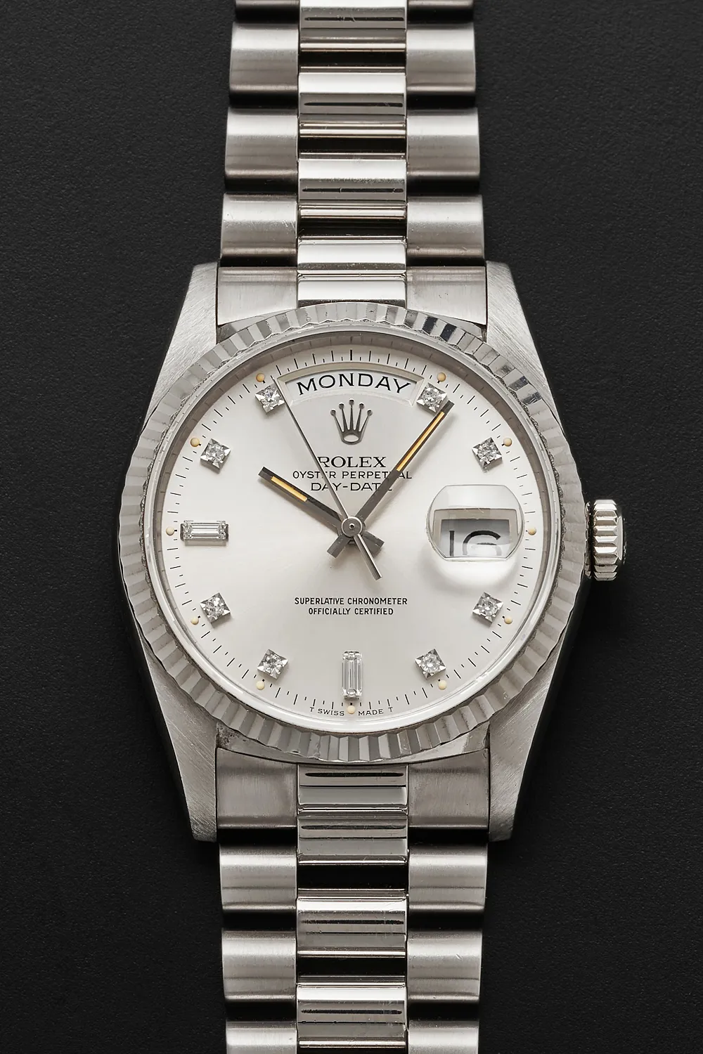 Rolex Day-Date 36 18239 36mm White gold Cream