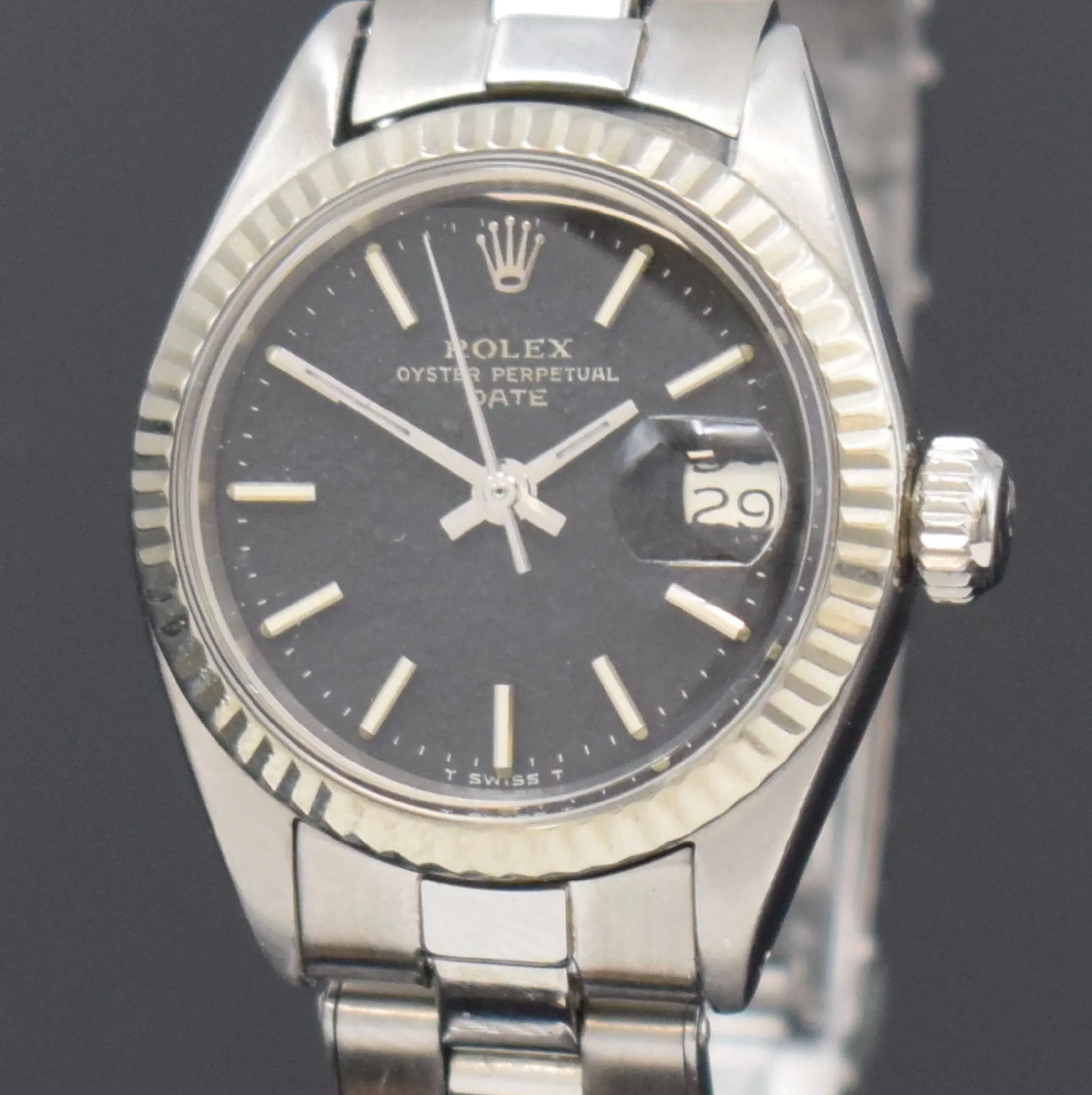 Rolex Datejust 6917 26mm Stainless steel Black 1