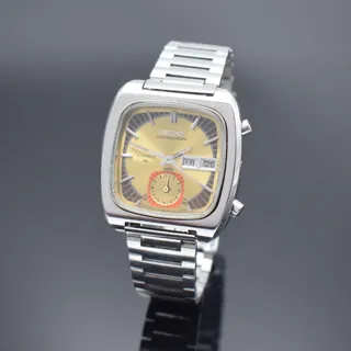 Seiko Monaco 7016-5011 Stainless steel Gilt