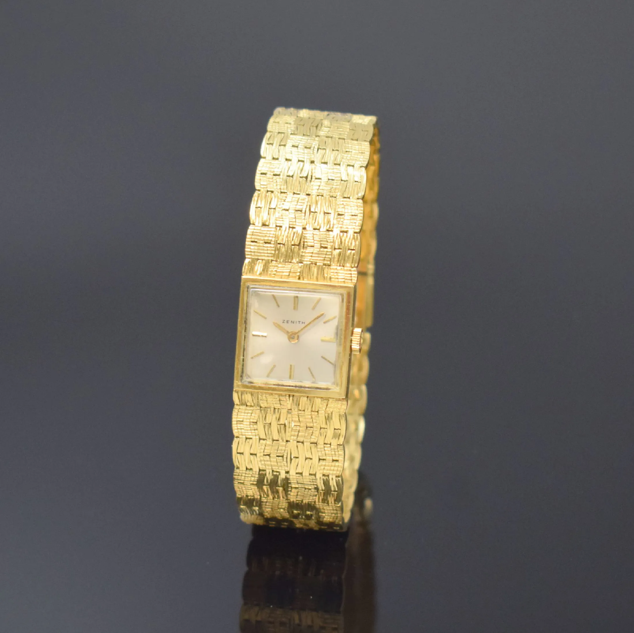 Zenith 18mm Yellow gold Silver