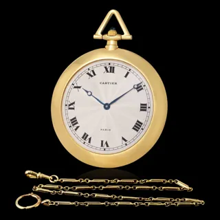 Cartier Pasha 1990 Yellow gold