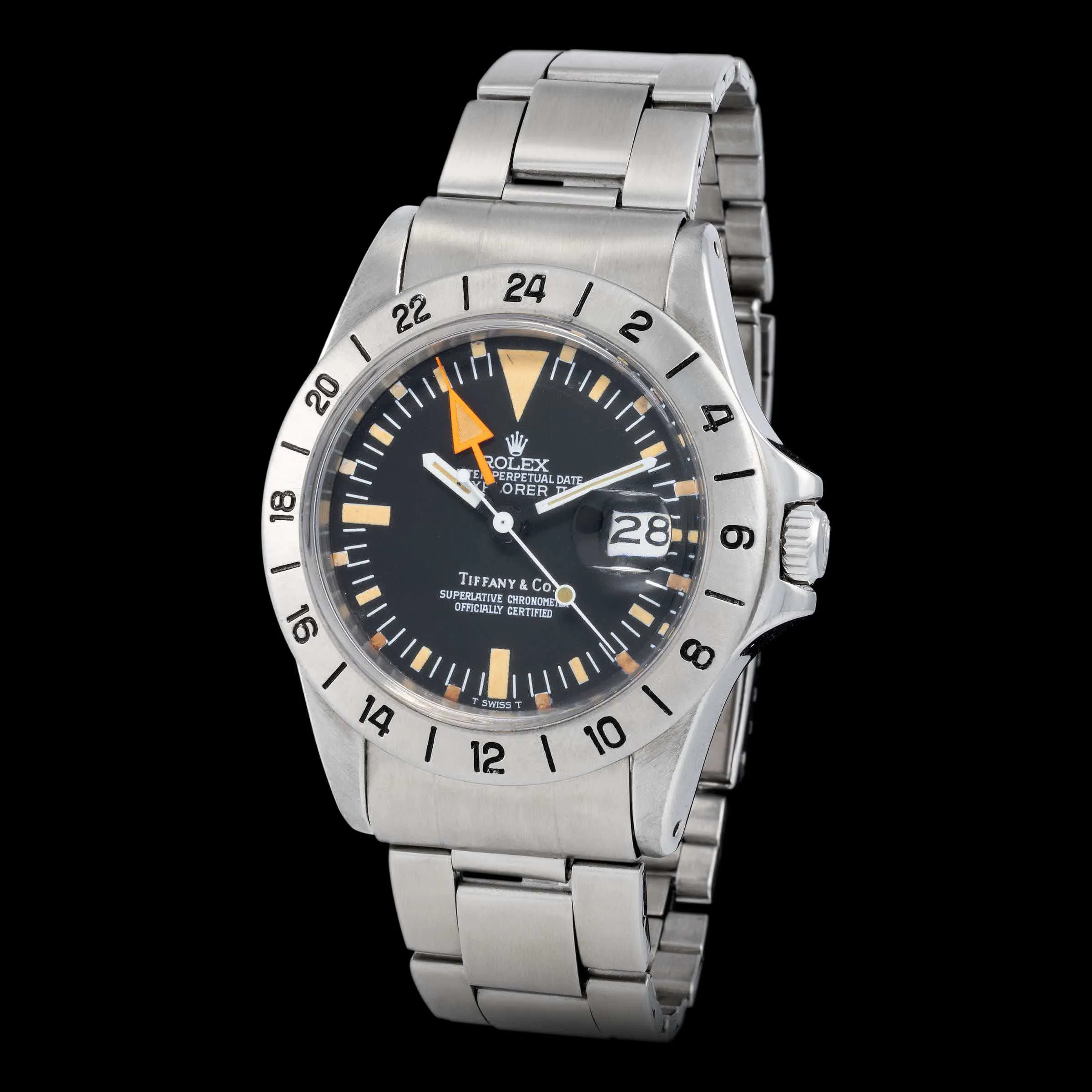 Rolex Explorer II 1655 39mm Stainless steel Black