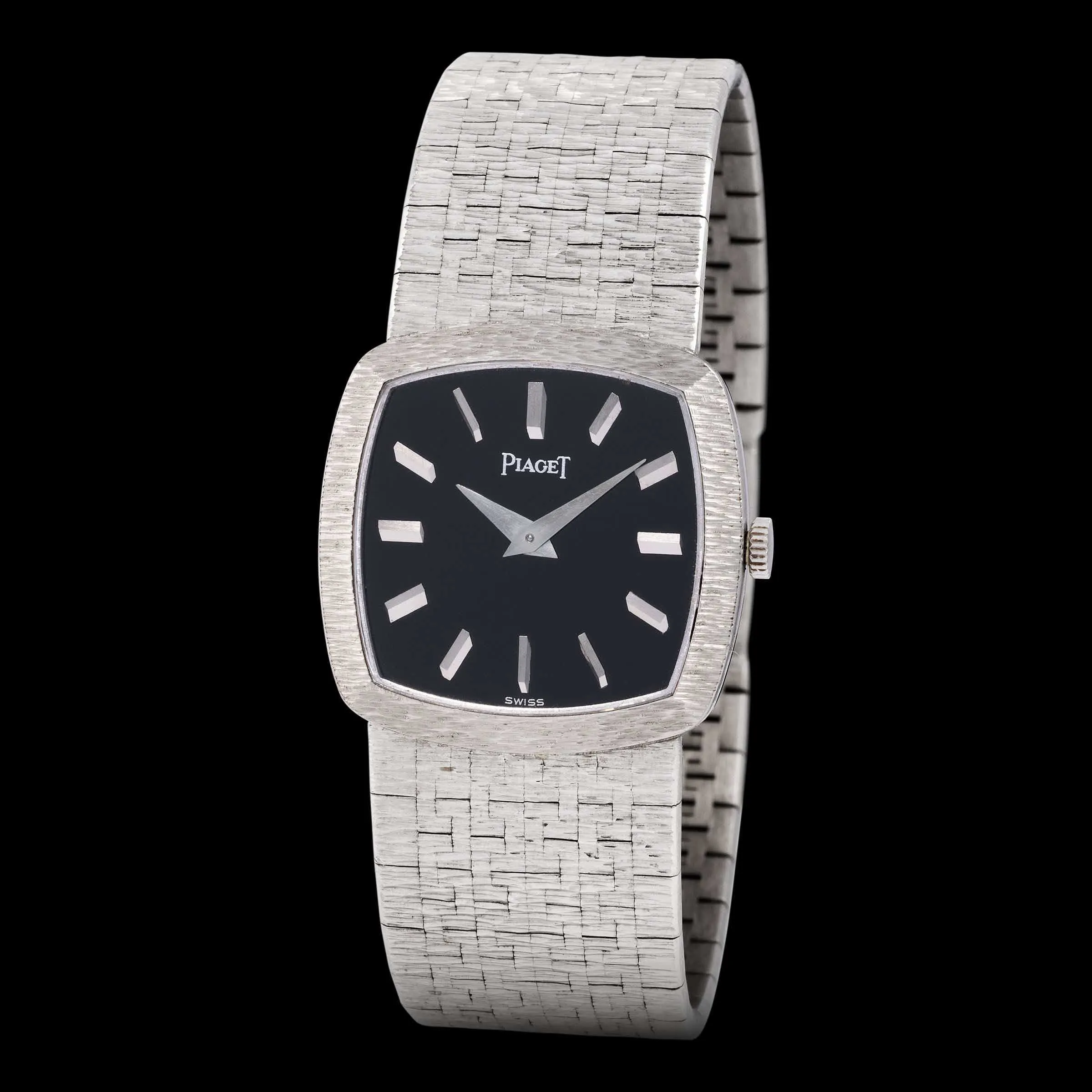 Piaget Black Tie-Emperador 9231 A 6 22mm White gold Black