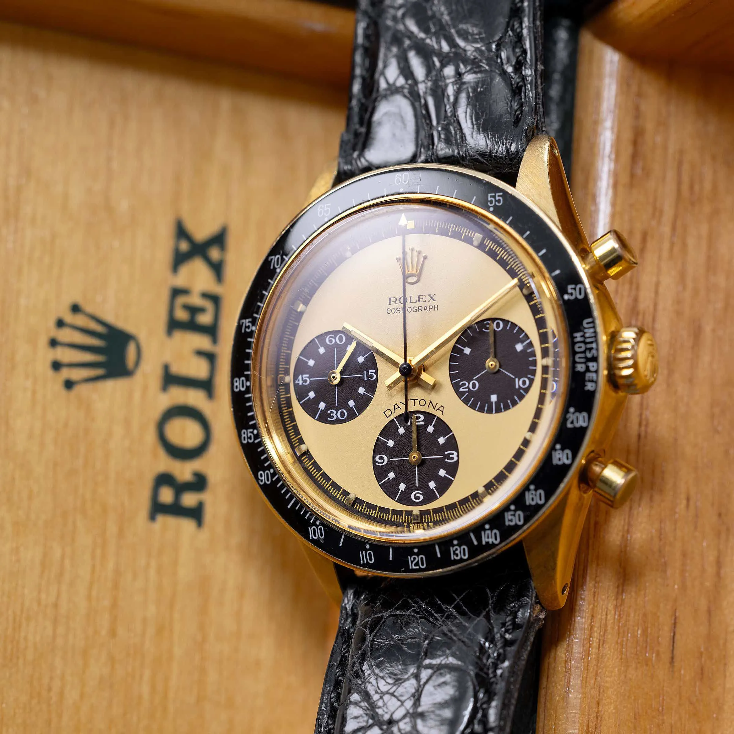 Rolex Daytona 6241 37mm Yellow gold Champagne 7