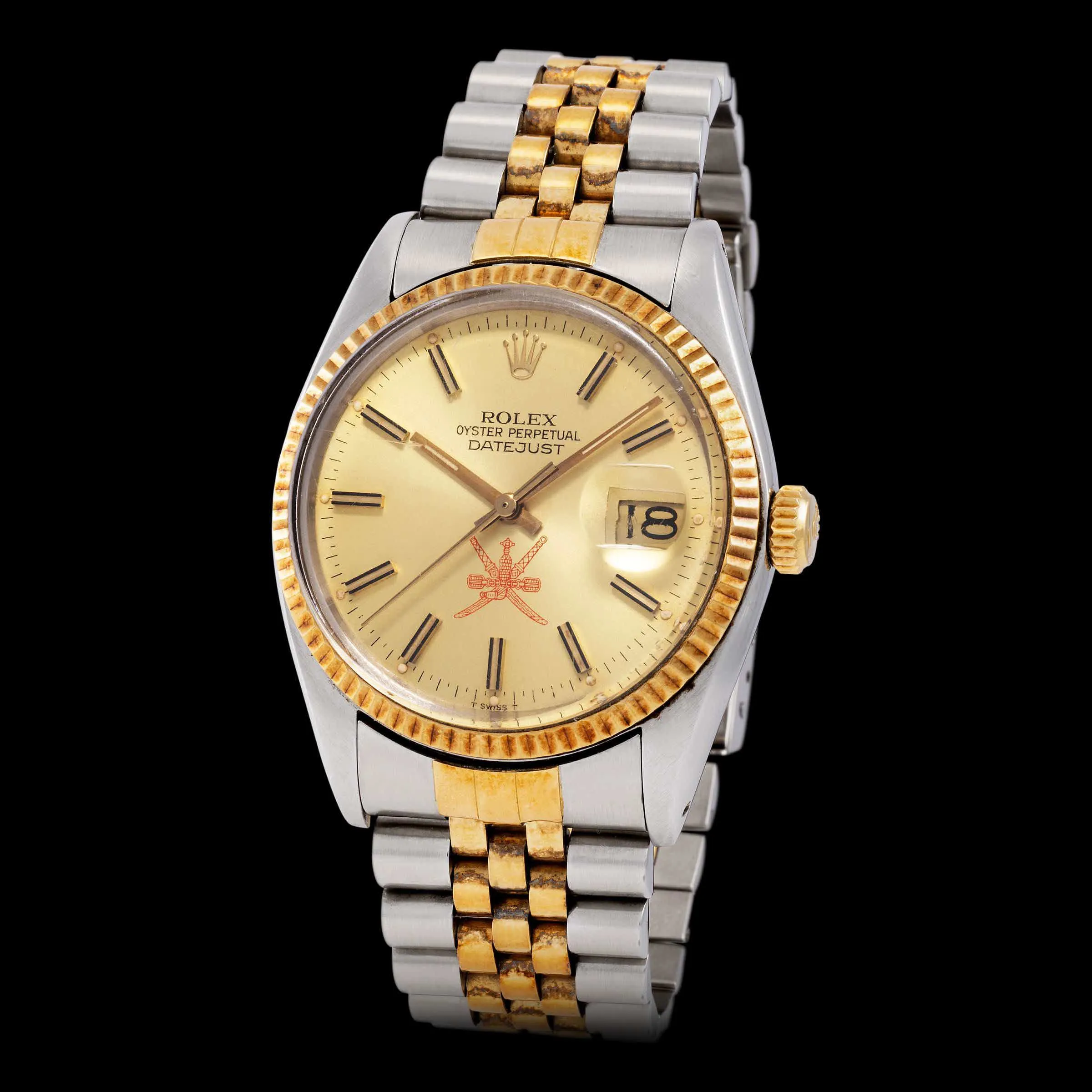 Rolex Datejust 16013 36mm Yellow gold and stainless steel Gold