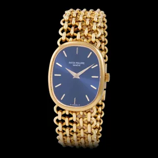 Patek Philippe Golden Ellipse 4226/905 Yellow gold Blue