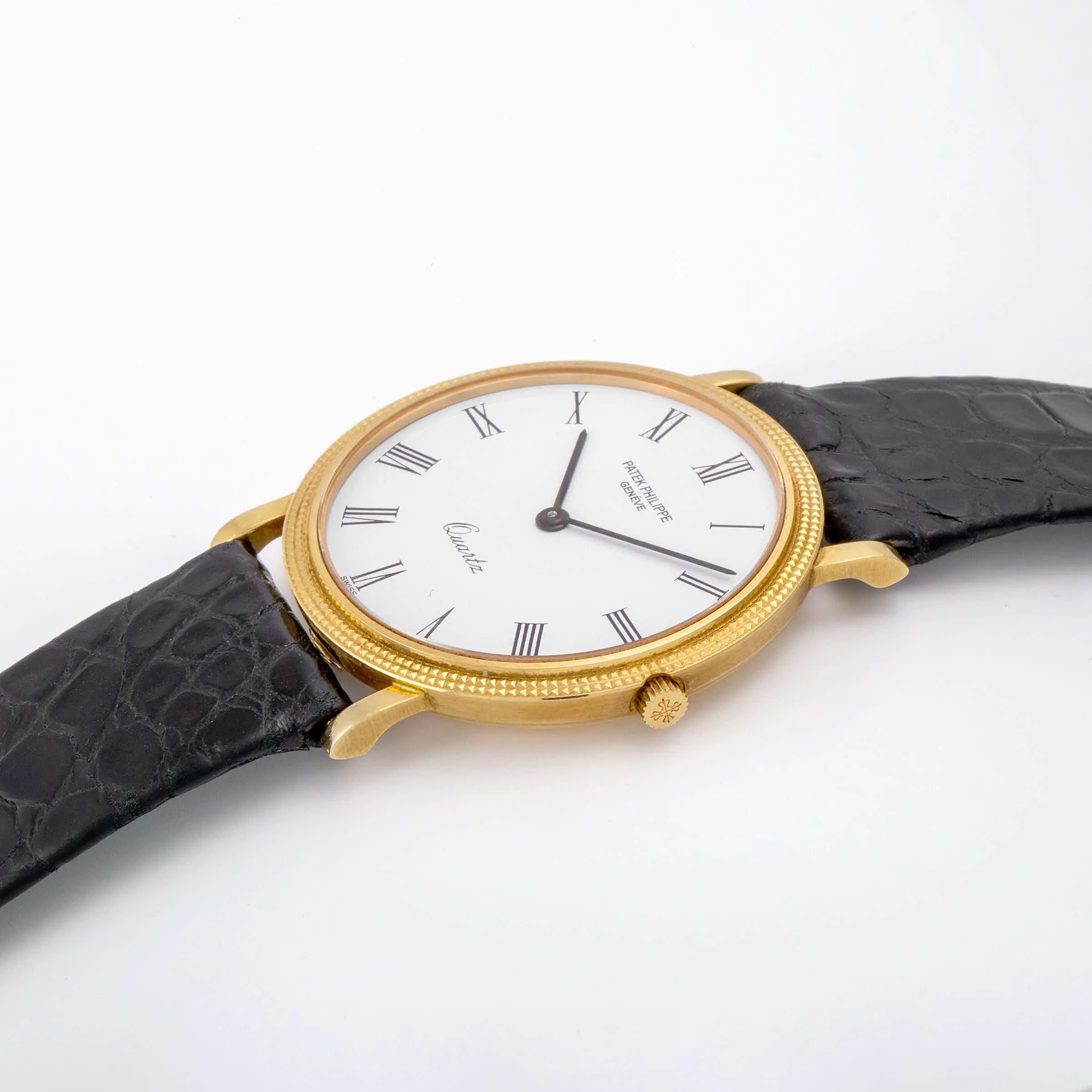 Patek Philippe Calatrava 3744 33mm Yellow gold White 1