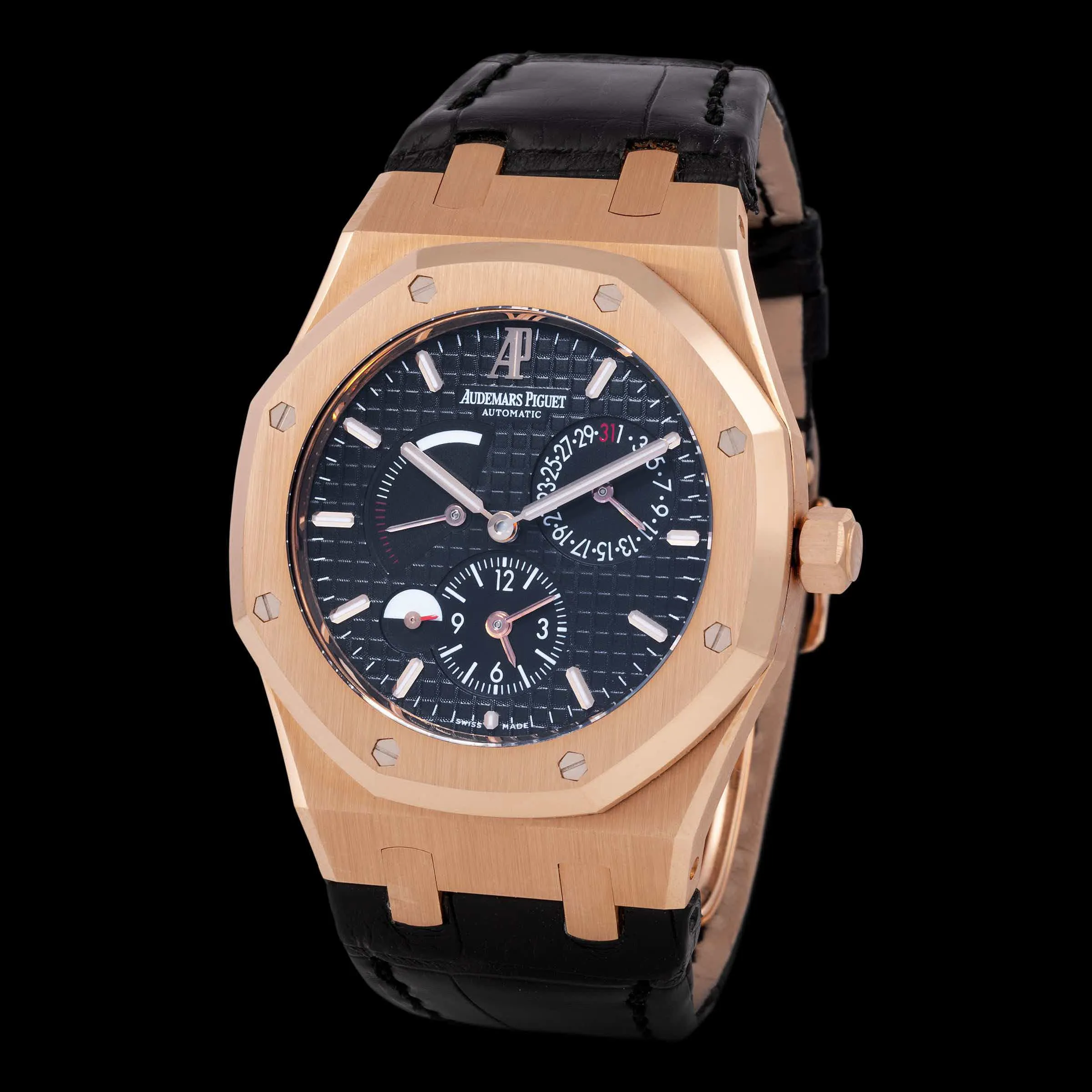 Audemars Piguet Royal Oak 26120OR.OO.D002CR.01 39mm Rose gold Black