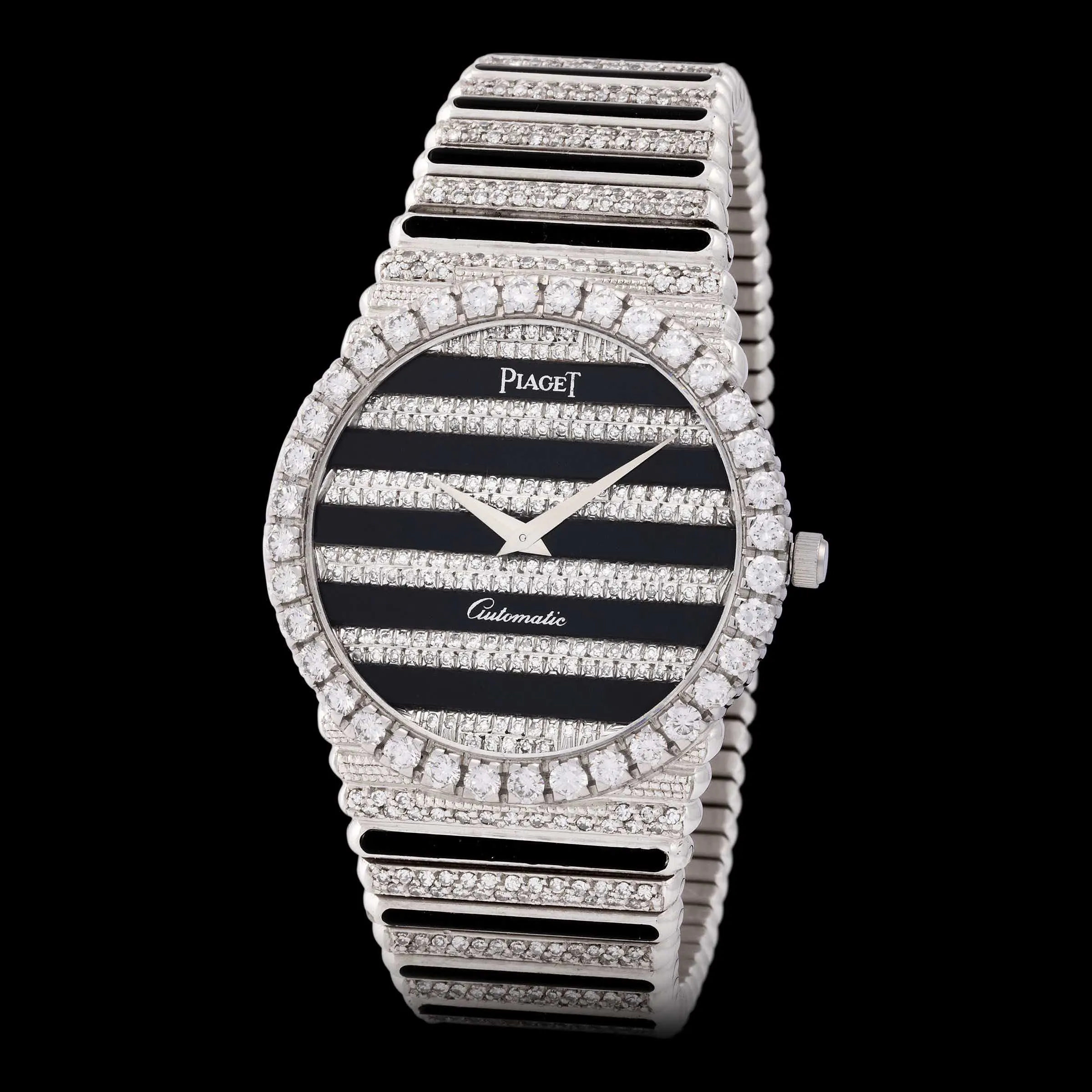 Piaget 12336.C.125 34mm White gold and Diamond