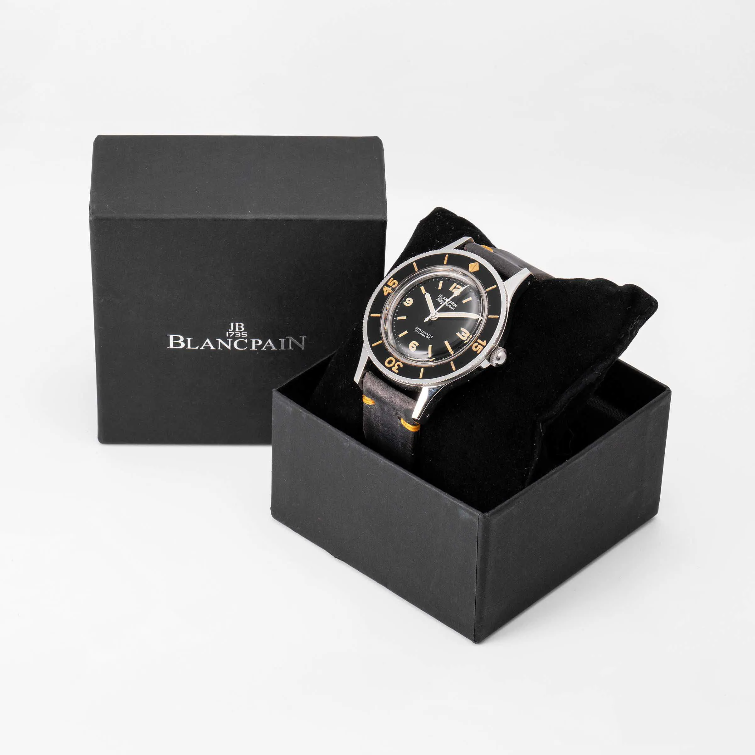 Blancpain Fifty Fathoms 1151 41mm Stainless steel Black 3