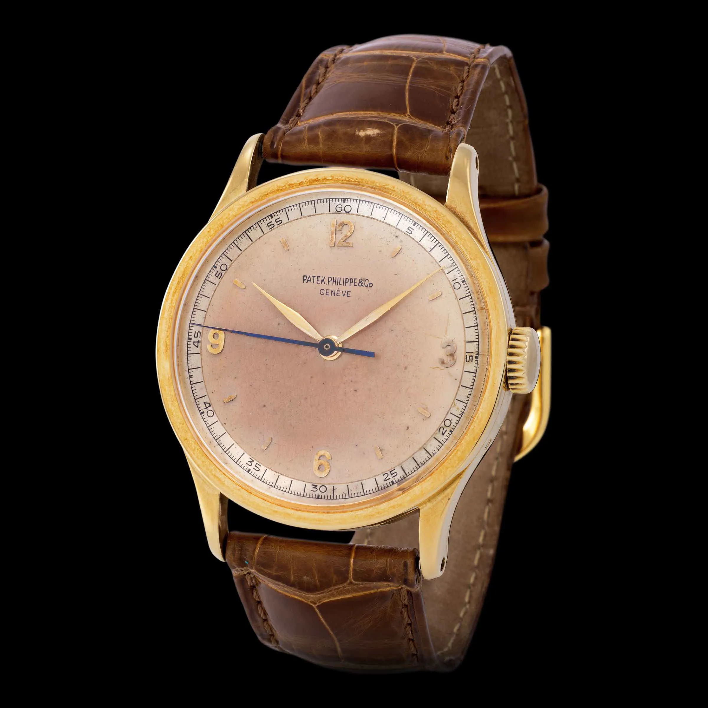 Patek Philippe Calatrava 570 35mm Yellow gold “tropical” dial