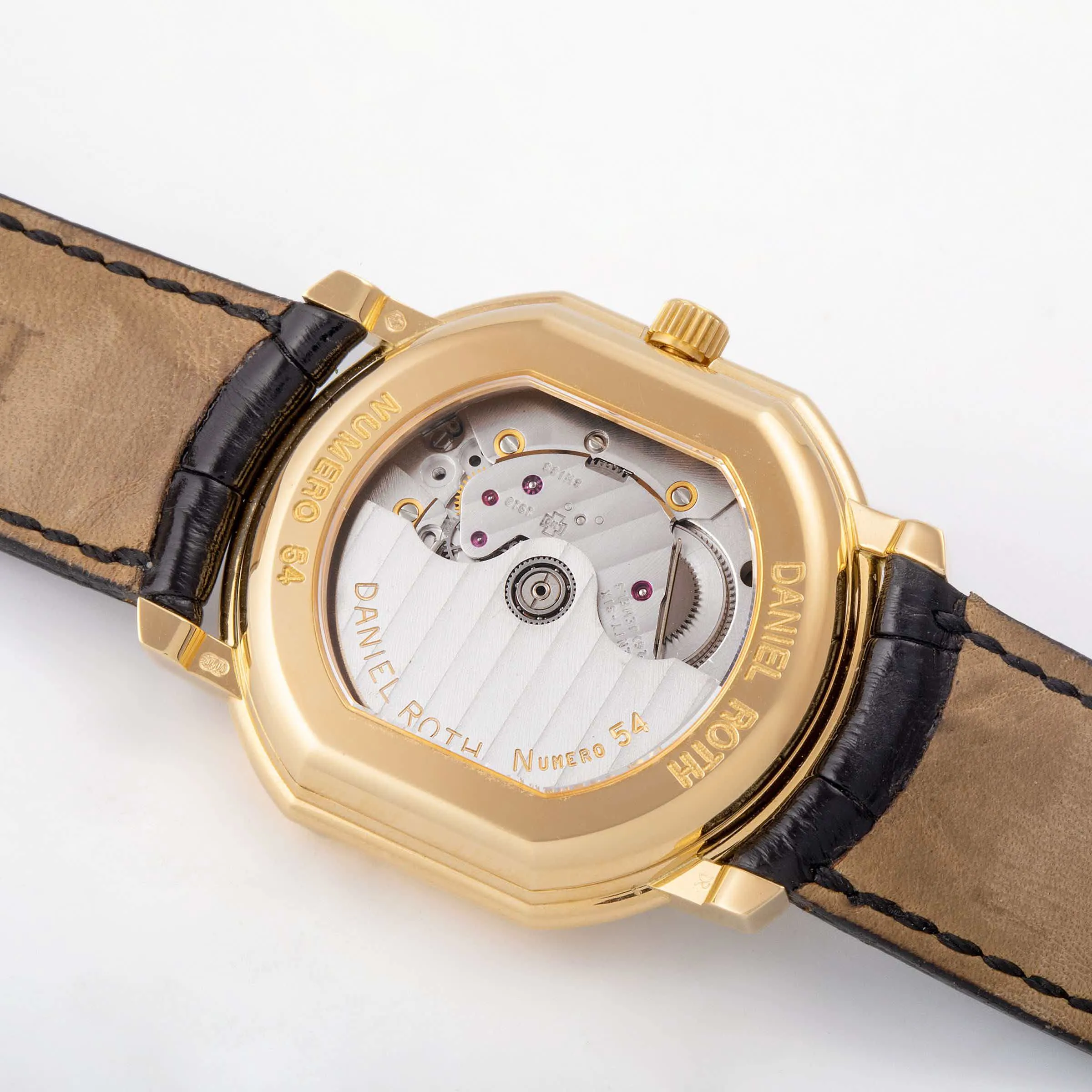 Daniel Roth Seconds at Six 207J 30mm Yellow gold Guilloché 1