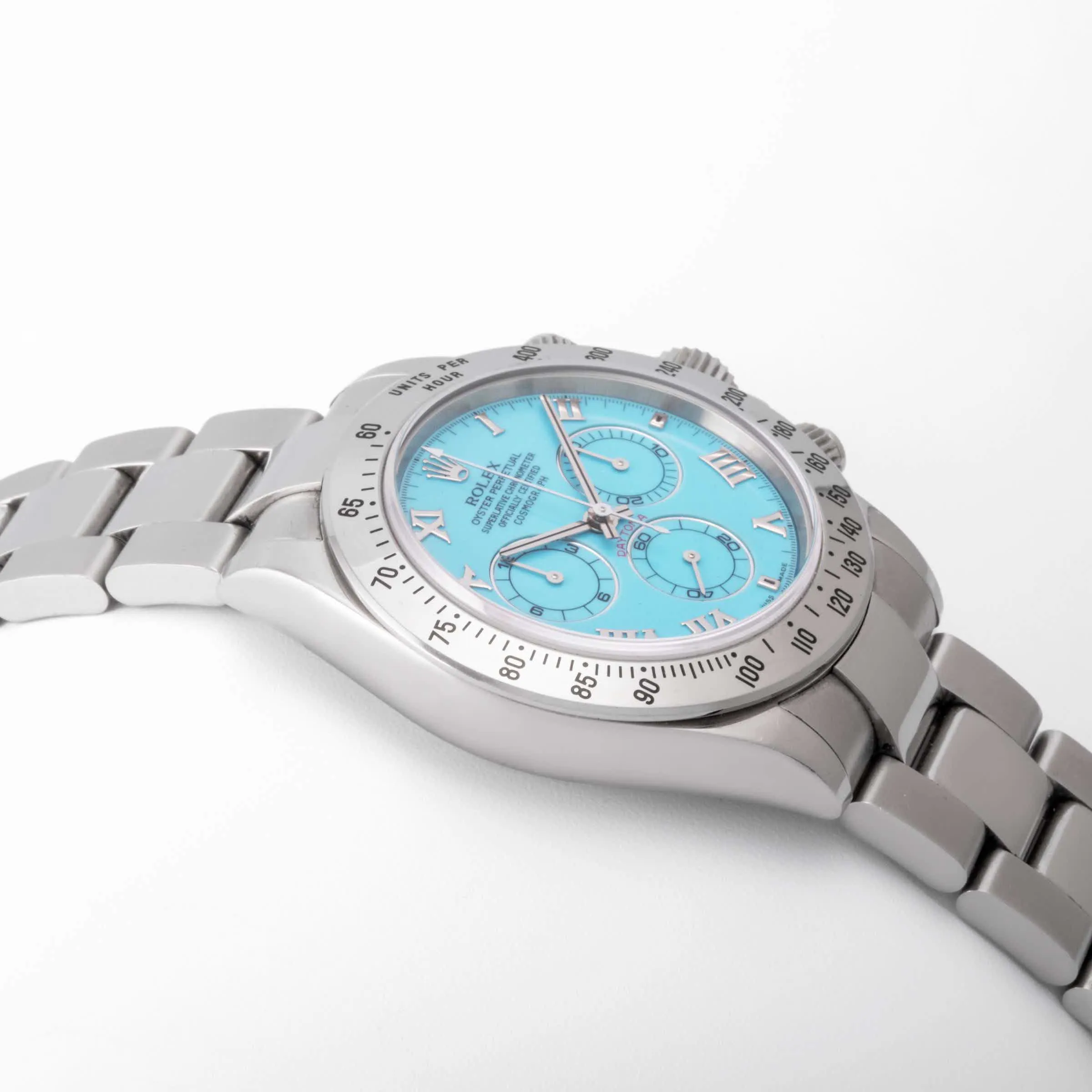 Rolex Daytona 116520 40mm Stainless steel Turquoise 3