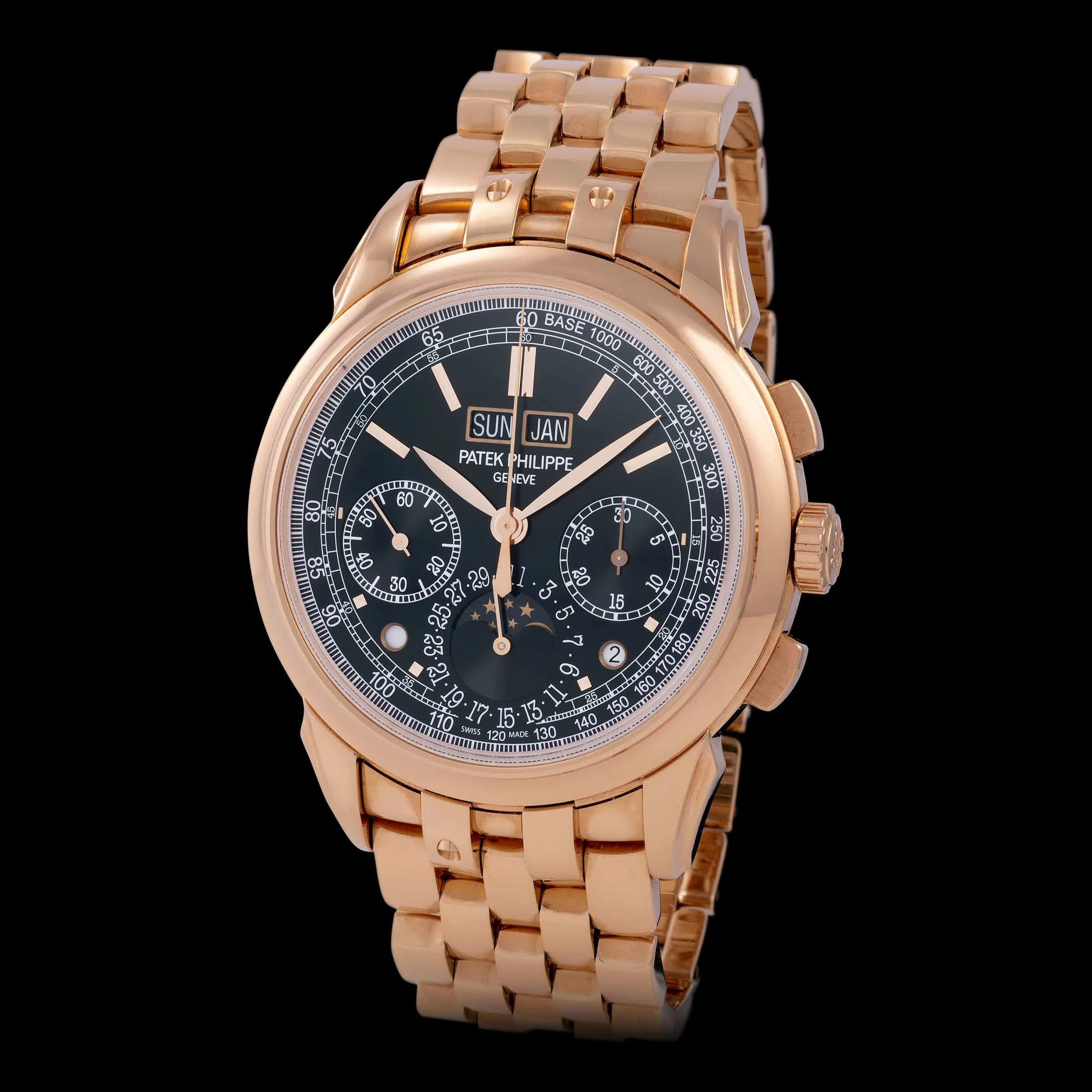 Patek Philippe Perpetual Calendar Chronograph 5270/1R 41mm Rose gold Black